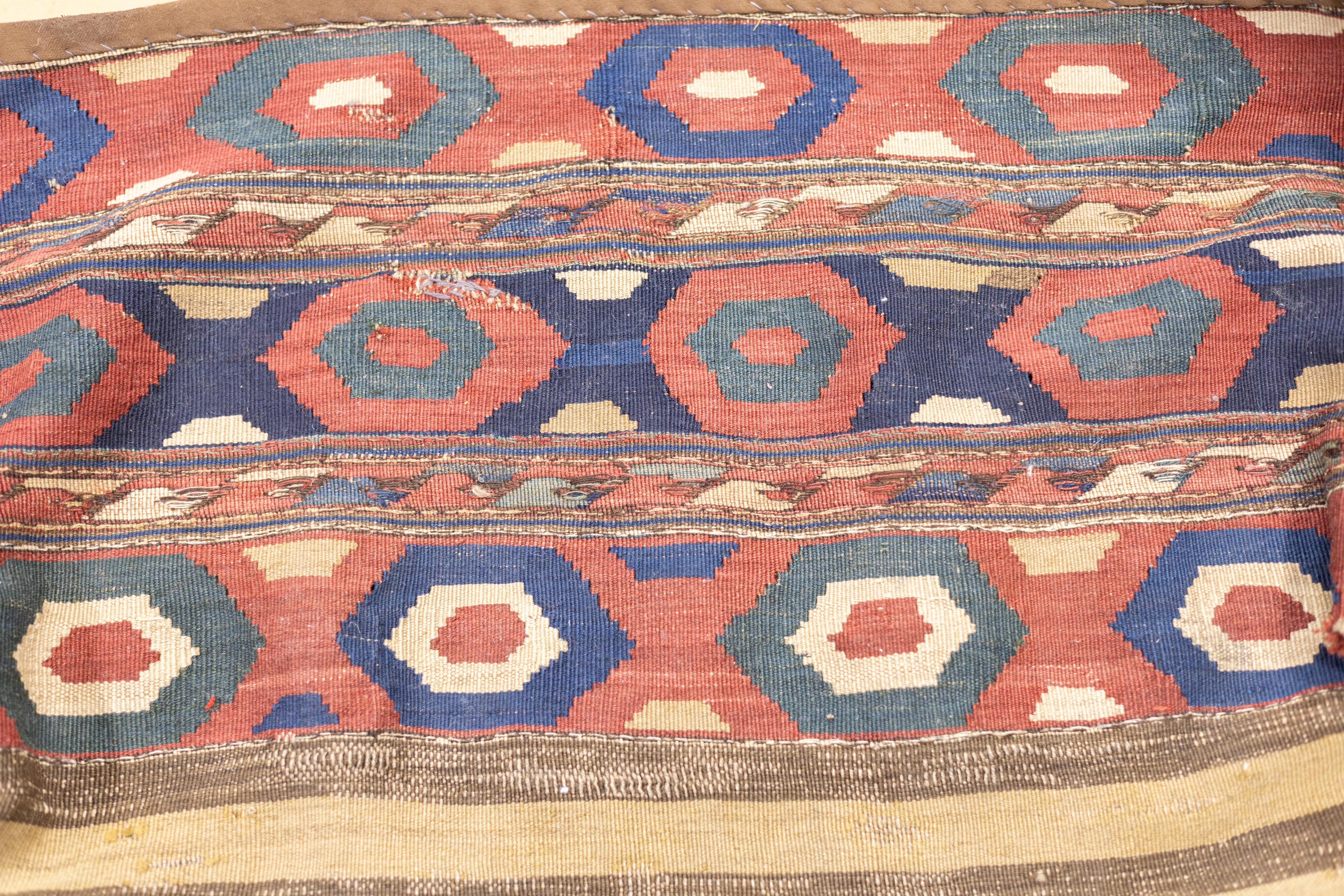20th Century Antique Trunk Cover Kilim 2'0