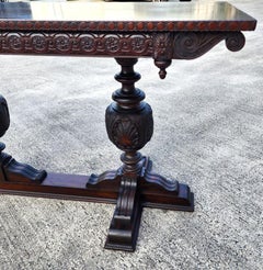 Antique Tudor Console Table Hall Sofa
