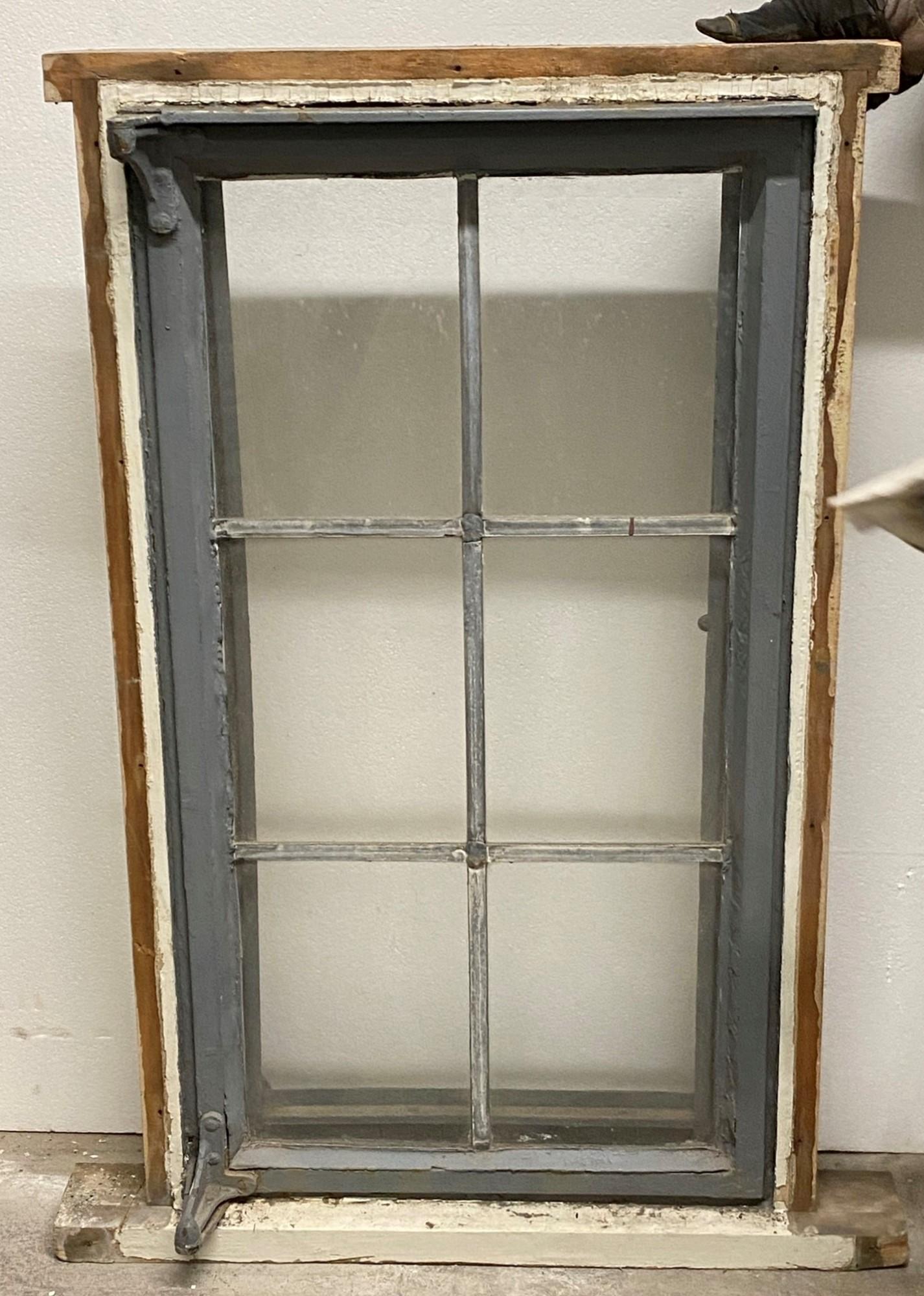 Antique Tudor Encasement Windows W/ Steel Frame Qty Available 10