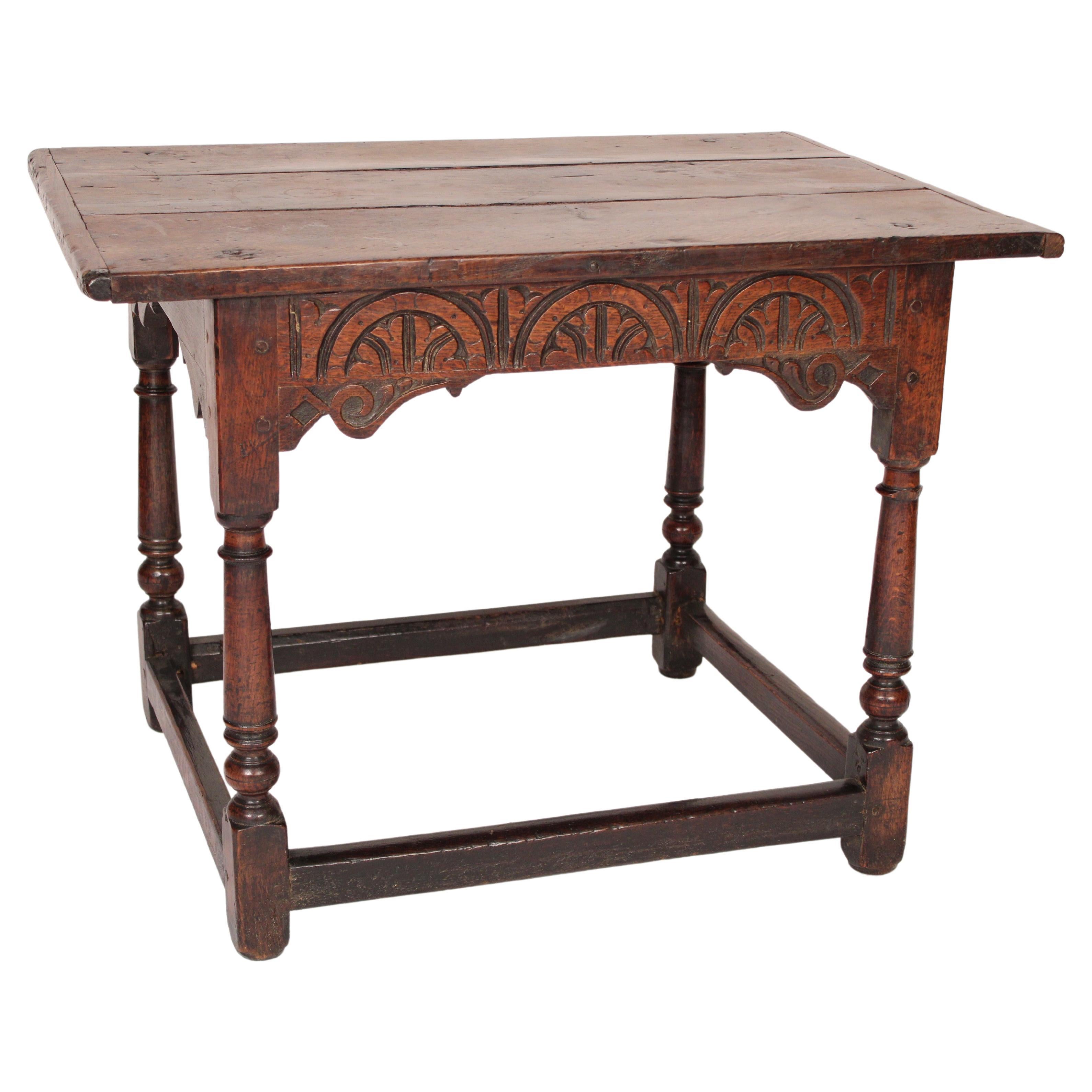 Antique Golden Oak Side Table For Sale at 1stDibs golden oak end tables
