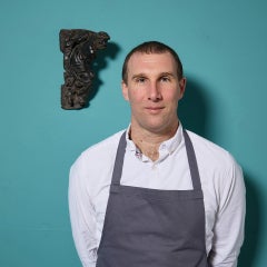 Antique Tudor Style Oak Wall Carving of a Recumbent Figure