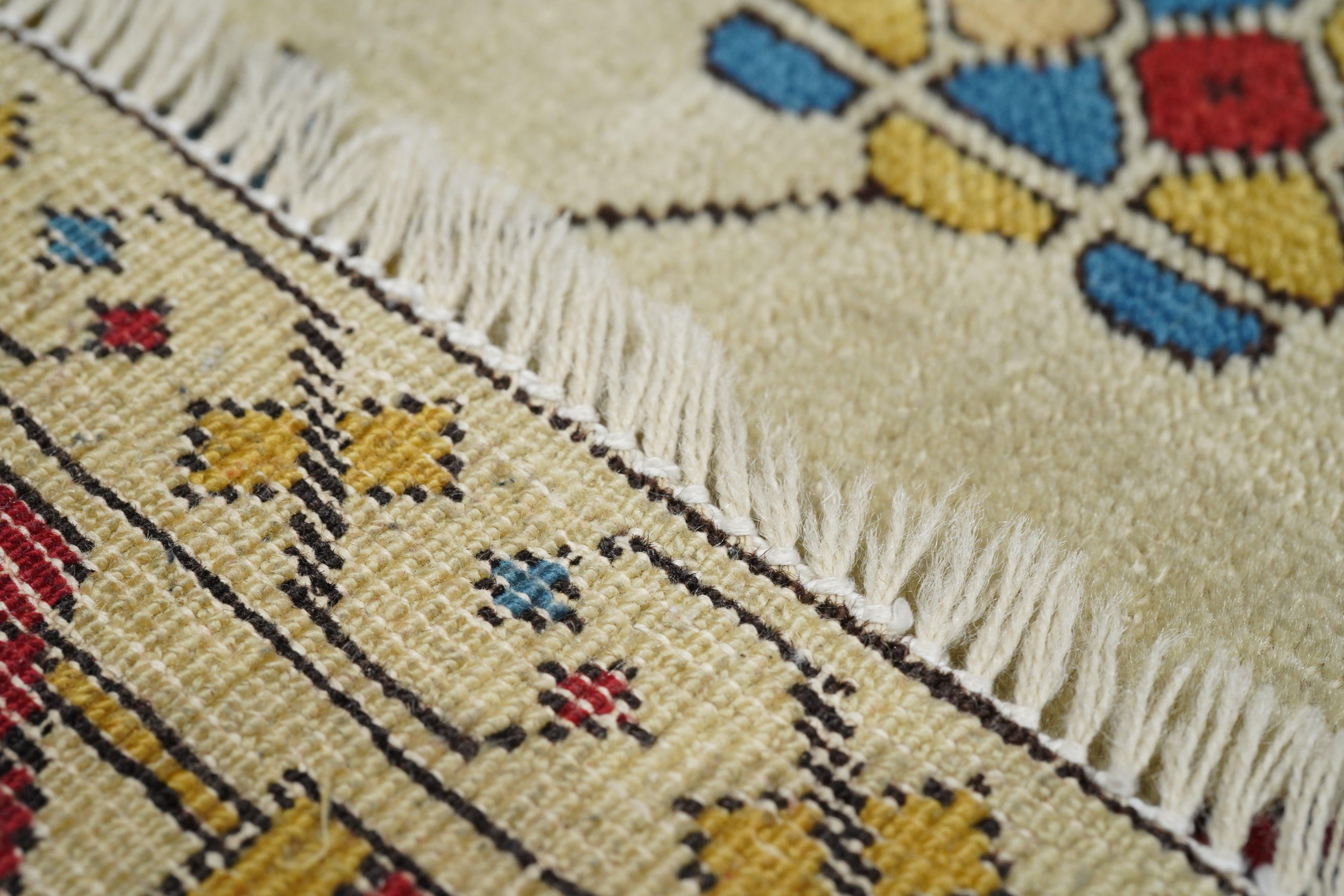 Antique Tuduk Rug 4'1'' x 6'2'' For Sale 1