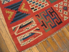 Late 19th Century Tunisian Gafsa Carpet ( 5'9" x 7'5" - 175 x 226 )