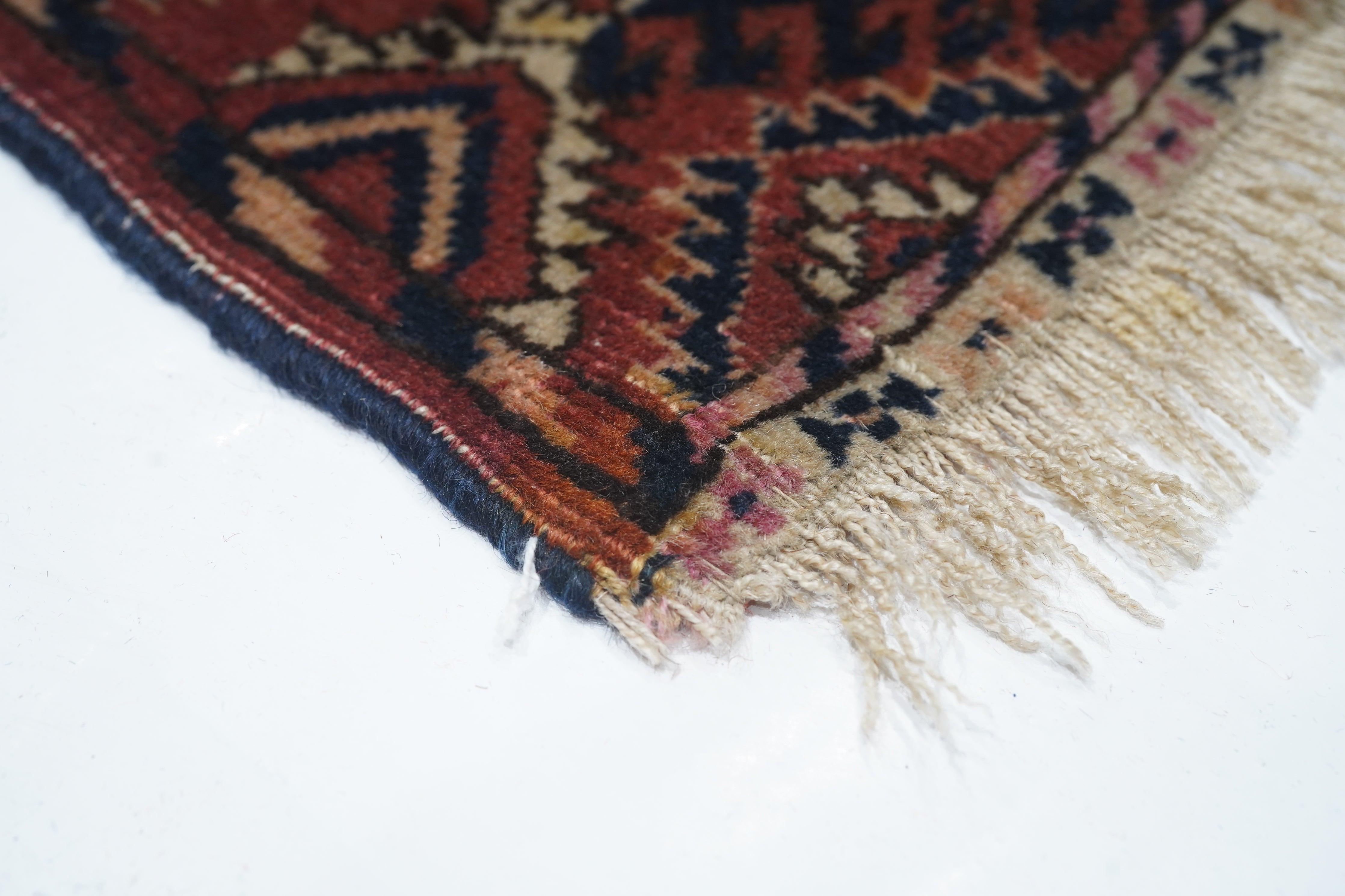 Asian Antique Turkaman Rug For Sale