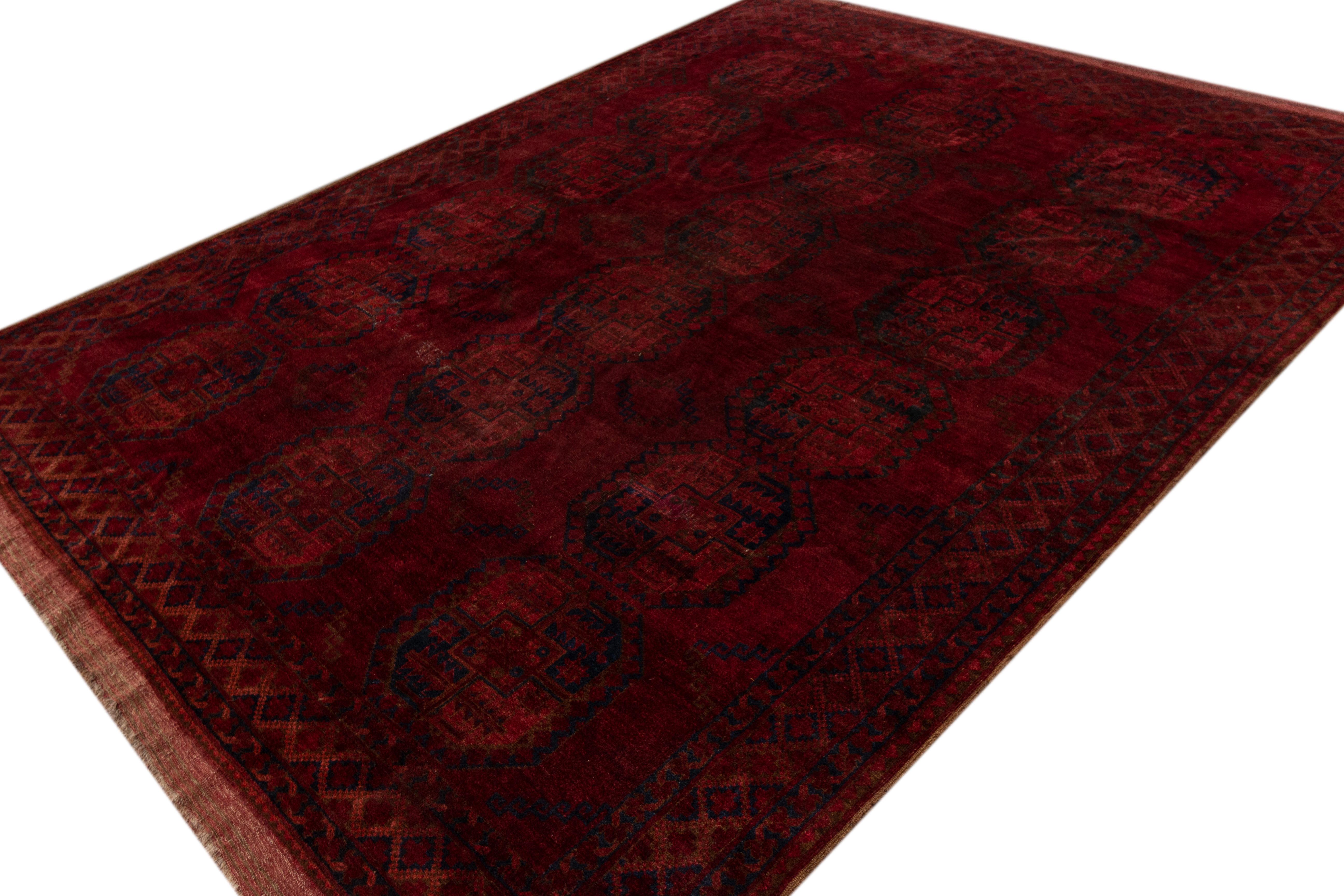 Wool Antique Turkaman Rug For Sale