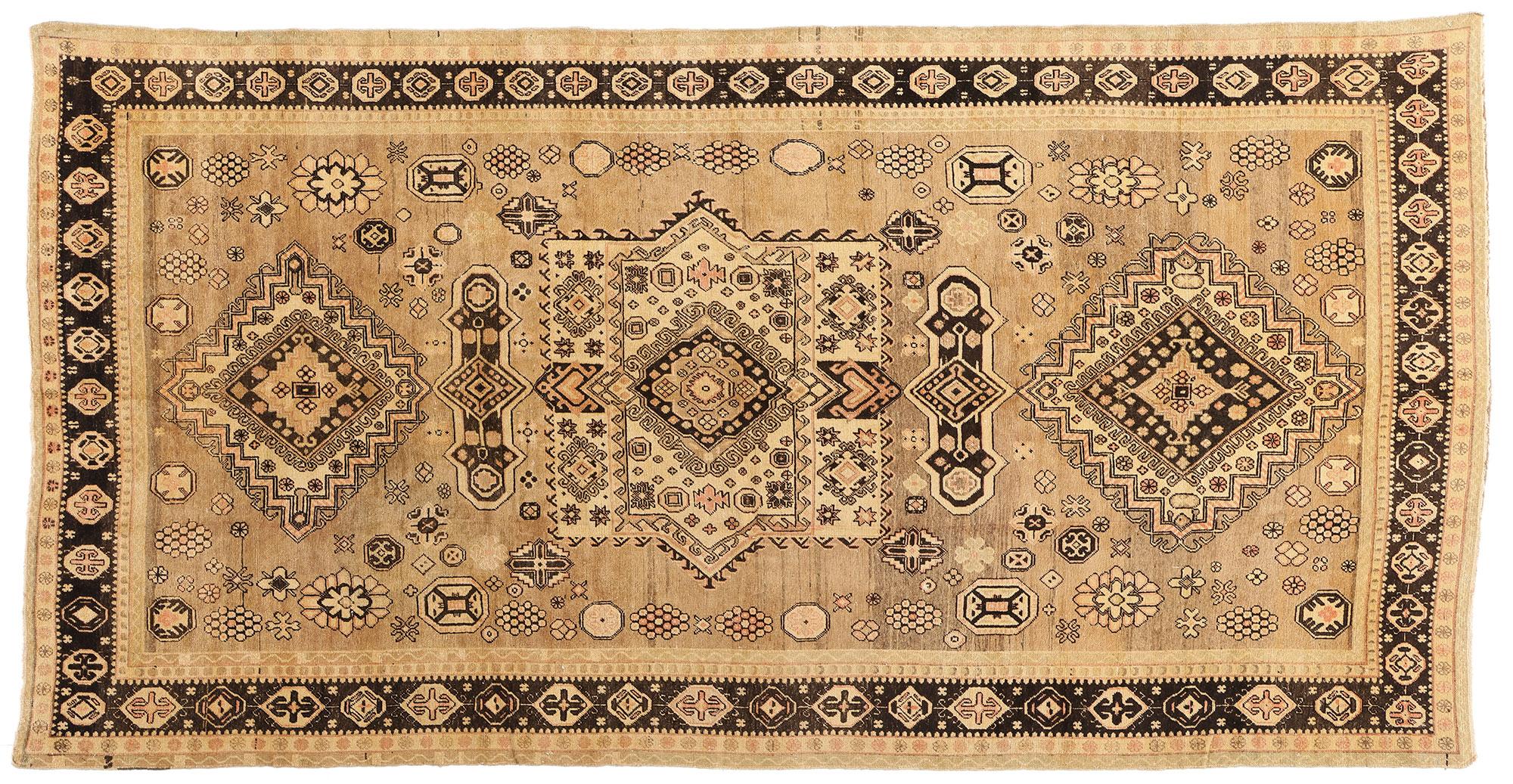 1910's Turkestan Khotan Rug with Modern Style For Sale 4