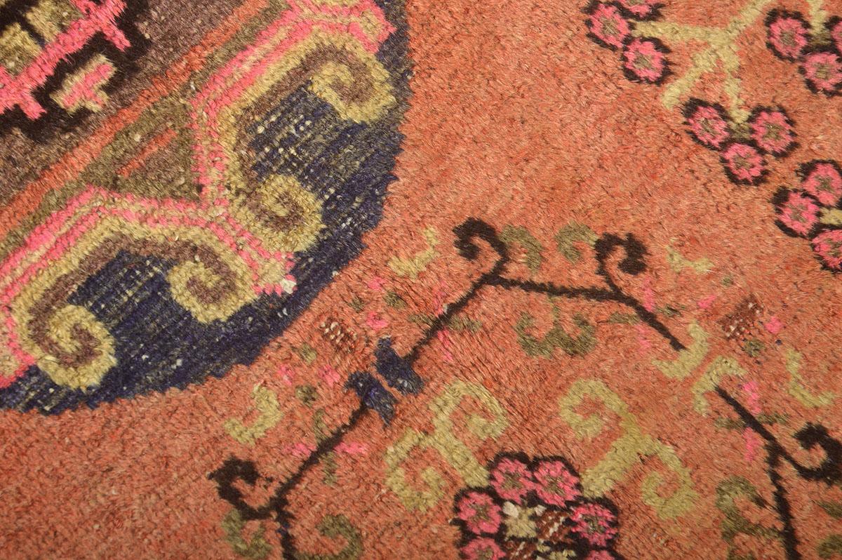 Antique Turkestan Khotan Rug In Good Condition For Sale In WEST HOLLYWOOD, CA