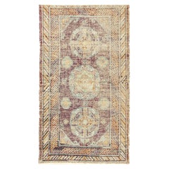 Tapis antique Turkestan Khotan