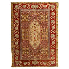 Antique Turkey Herekeh Rug - Size: 4'2 X 3'