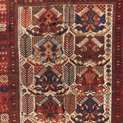 Antique Turkic Afshar Rug, Iranian, Azerbaijan