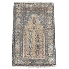 Antico tappeto turco anatolico Kirshehir circa 1900