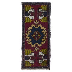 Antiker türkischer Anatolischer Teppich 1'8'' x 4'