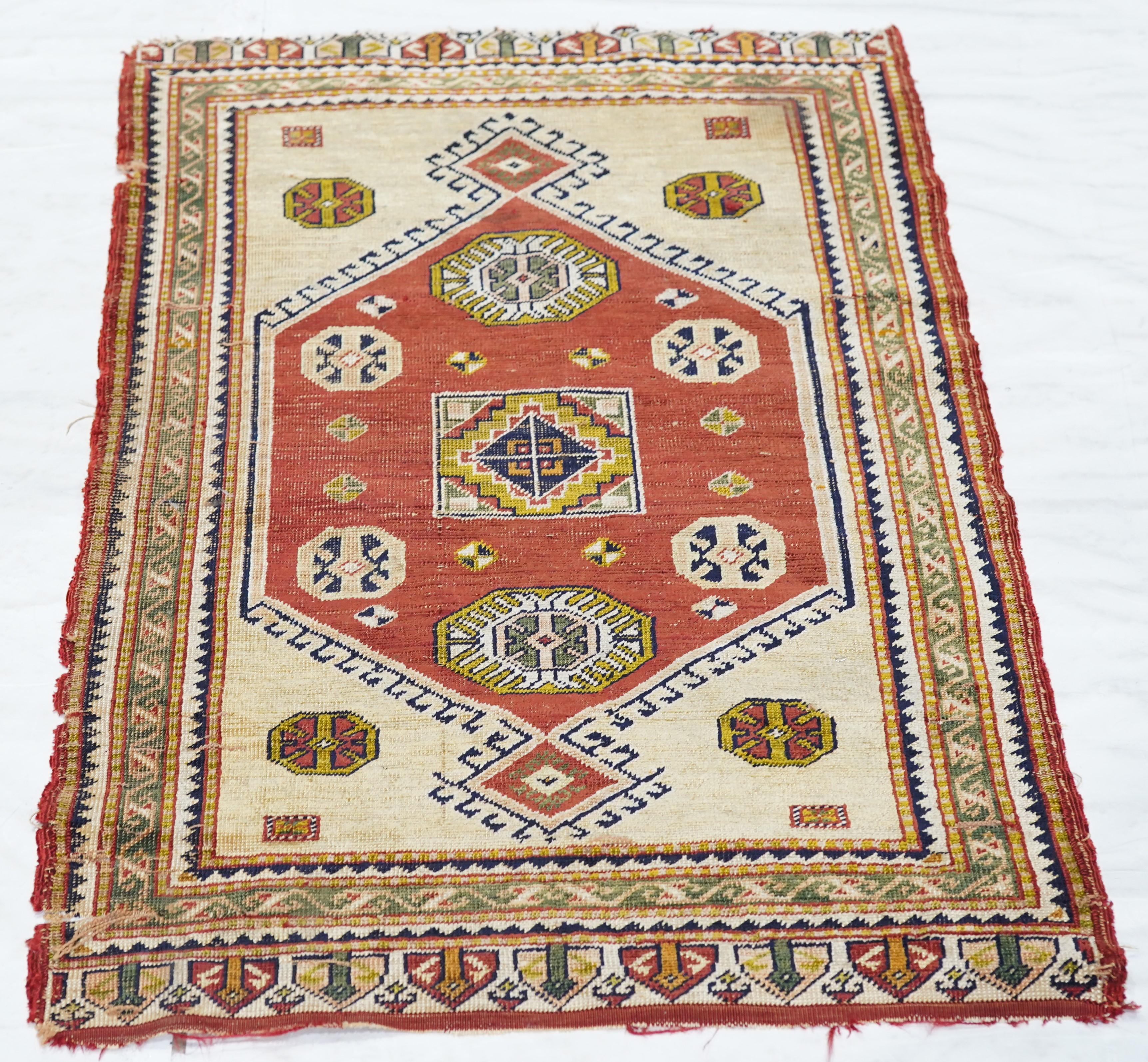 Antique Turkish Anatolian Rug For Sale 1