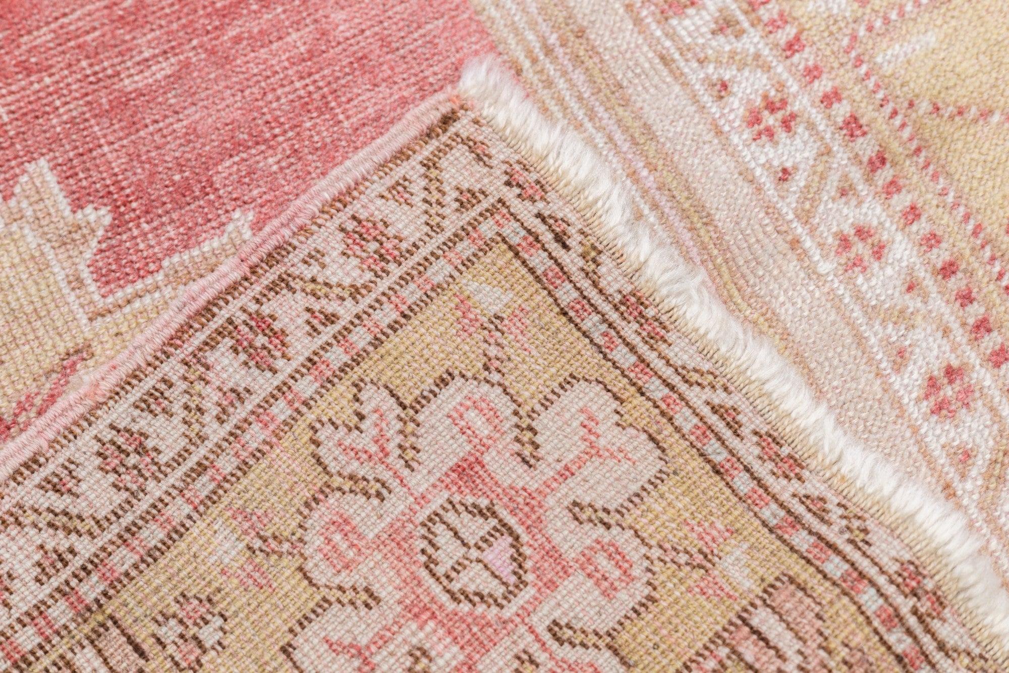 Alfombra antigua turca de Anatolia 3'4'' x 5'3'' en venta 4
