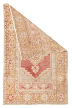 Alfombra antigua turca de Anatolia 3'4'' x 5'3''