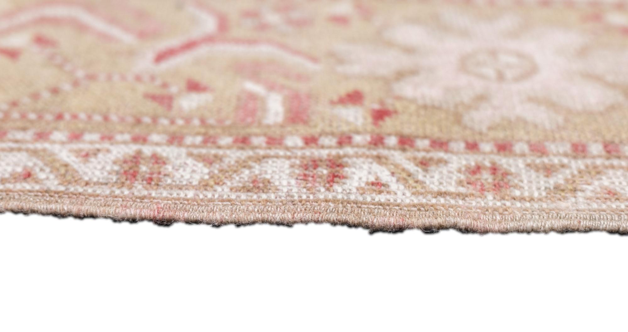 Alfombra antigua turca de Anatolia 3'4'' x 5'3'' siglo XX en venta