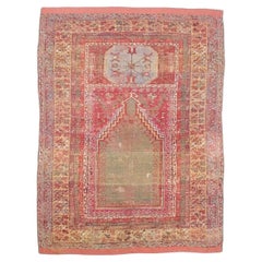 Tapis antique turc d'Anatolie 3'9" x 5'2"