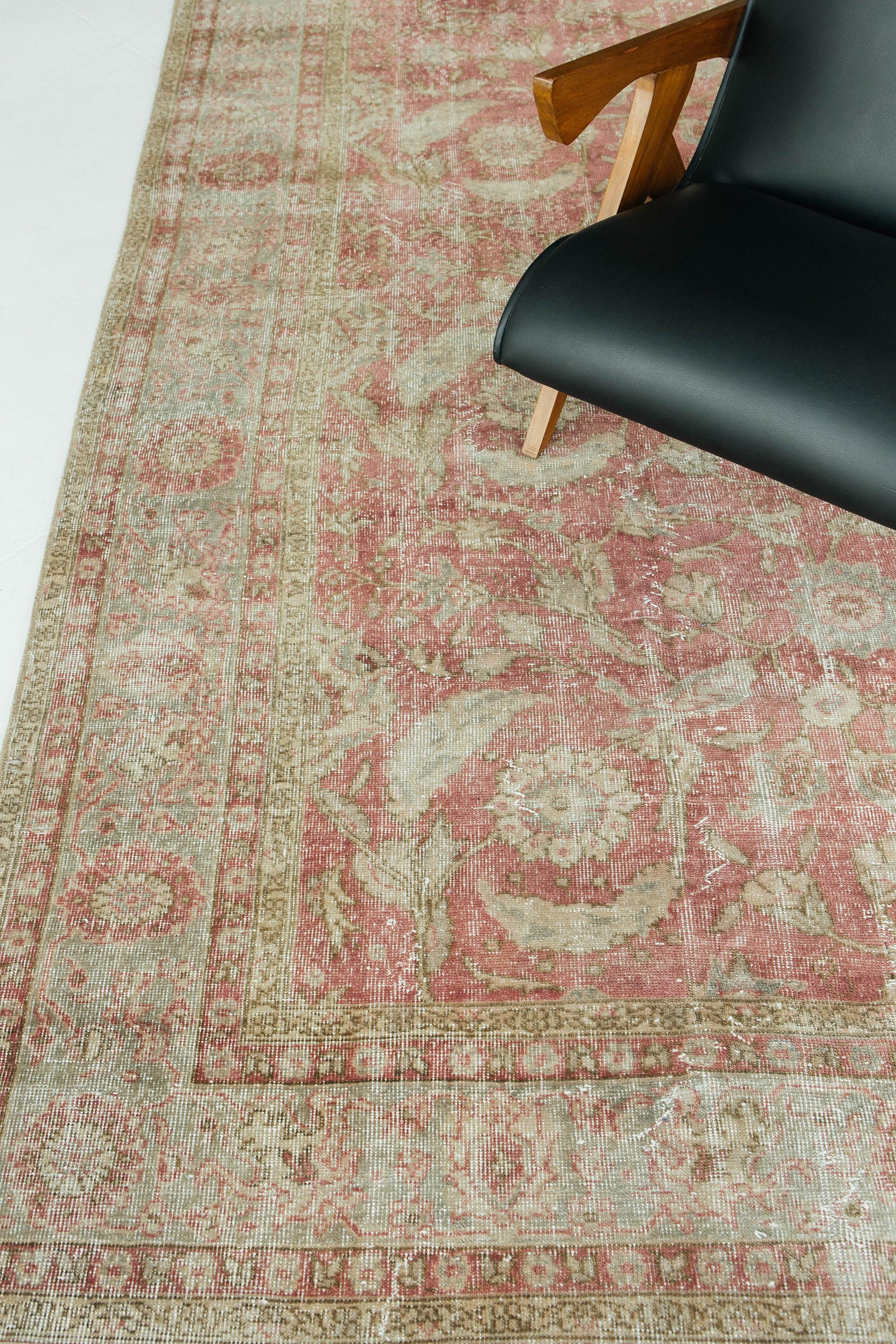 Antiker türkischer anatolischer Teppich (Wolle) im Angebot