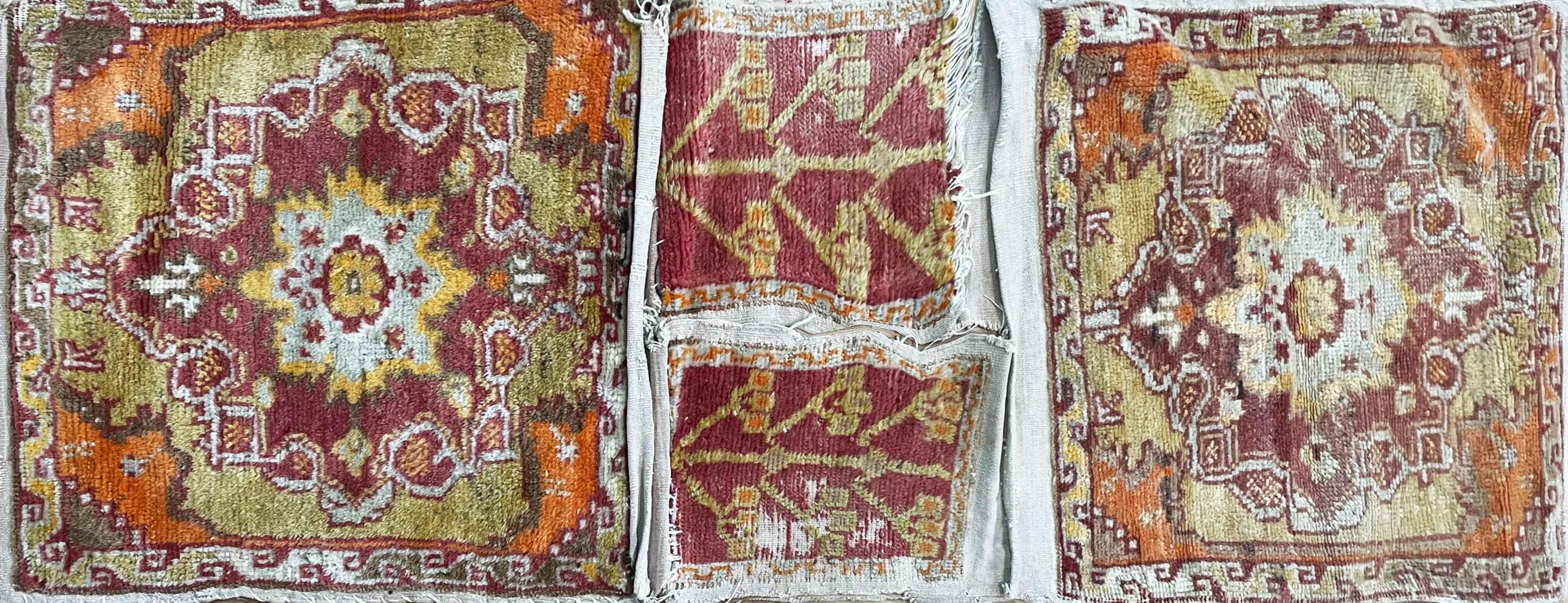 Antique Turkish Saddle bag made of  flat weave or kilim.
In the past used for transportation on camels.
It's a collector rug or a very nice decorative for your home.