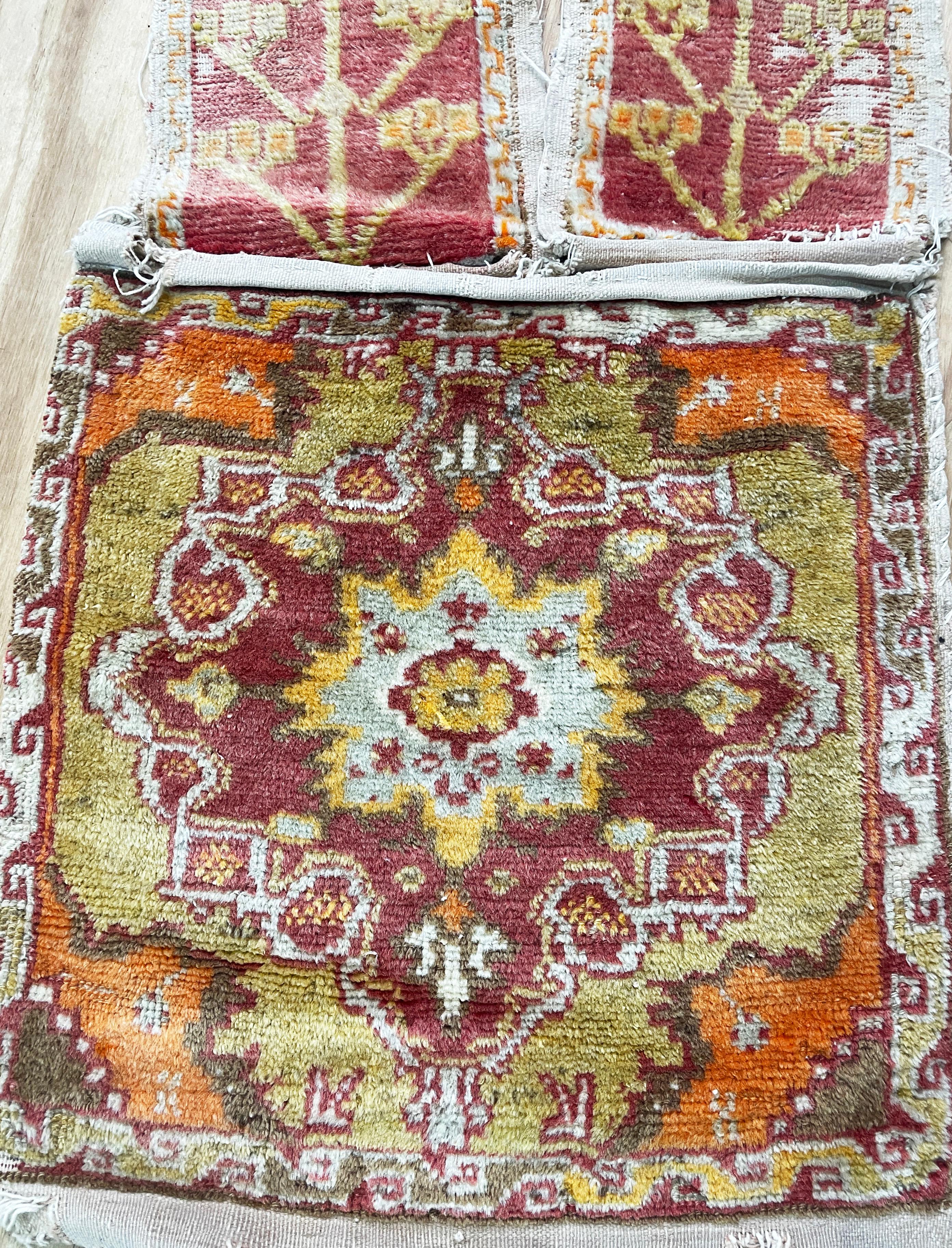 Antique Turkish Anatolian Saddle Bag, AS IS For Sale 1
