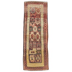 Antico tappeto tribale turco dell'Anatolia