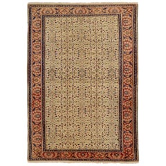 Antique Turkish Area Rug Oushak Design