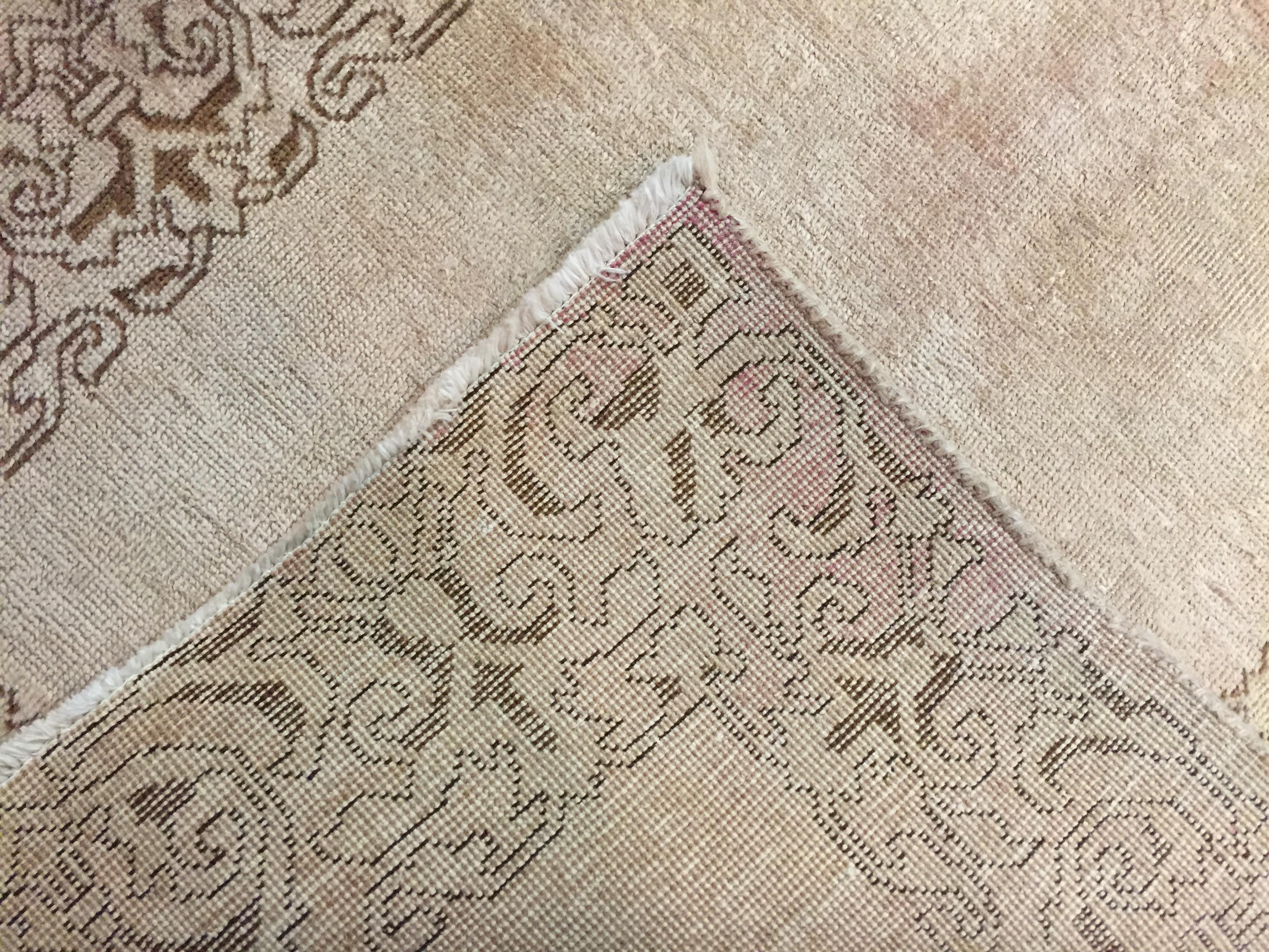 Antiker türkischer Beigefarbener großer Sivas-Woll-Läufer aus Sivas, um 1900 2'9 x 21'9 (Türkisch) im Angebot