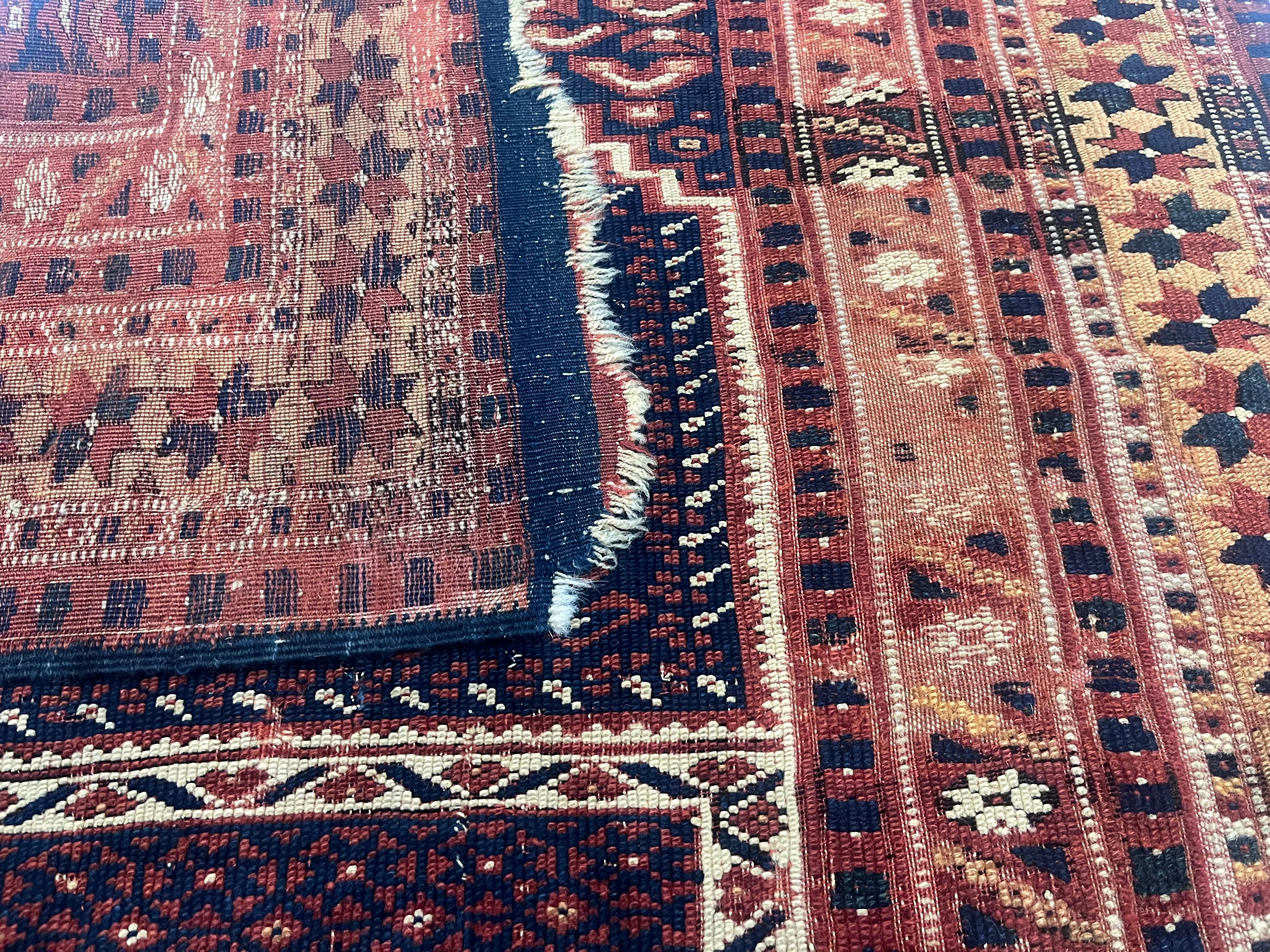Turc Tapis turc antique Bergama 3'5