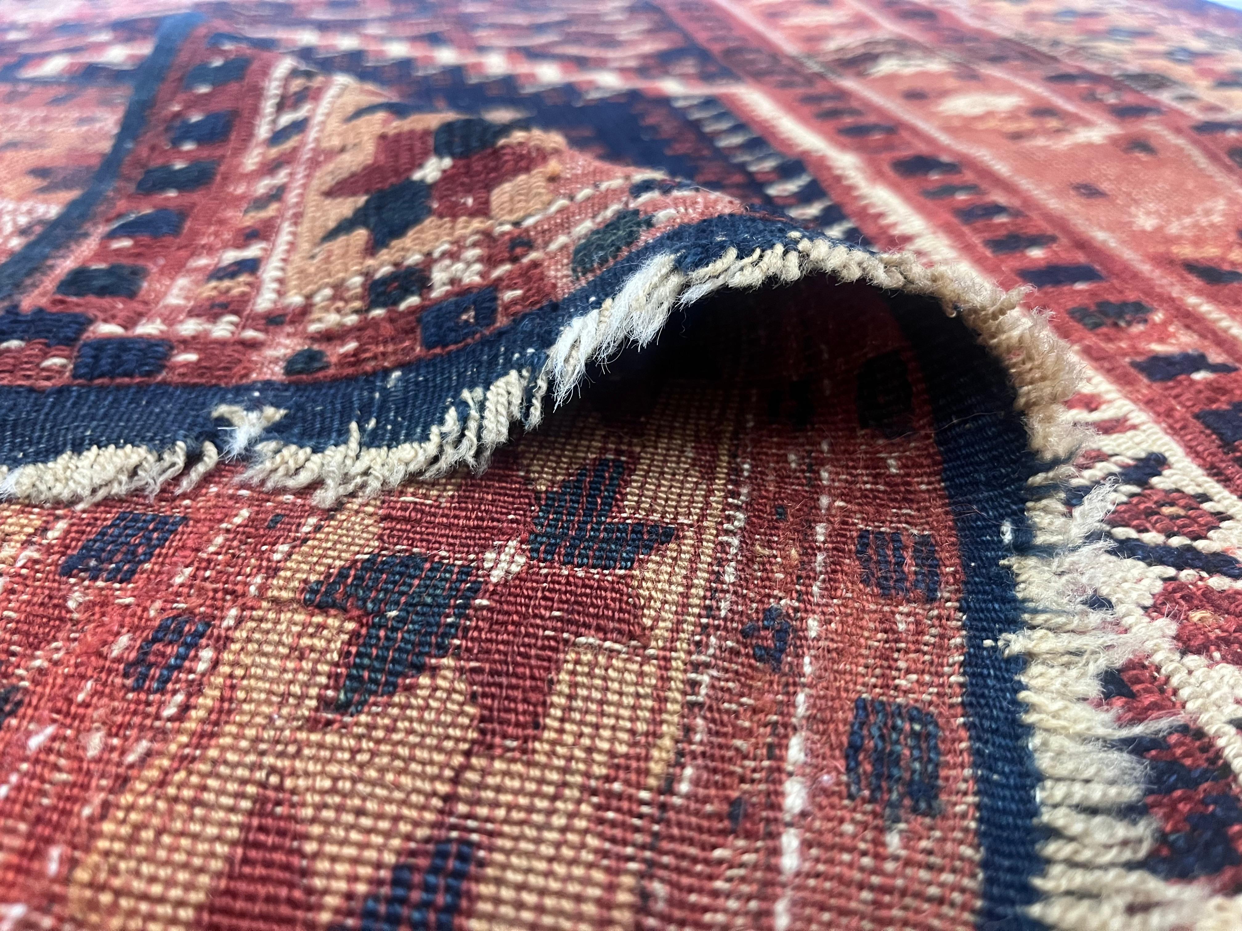 Tapis turc antique Bergama 3'5