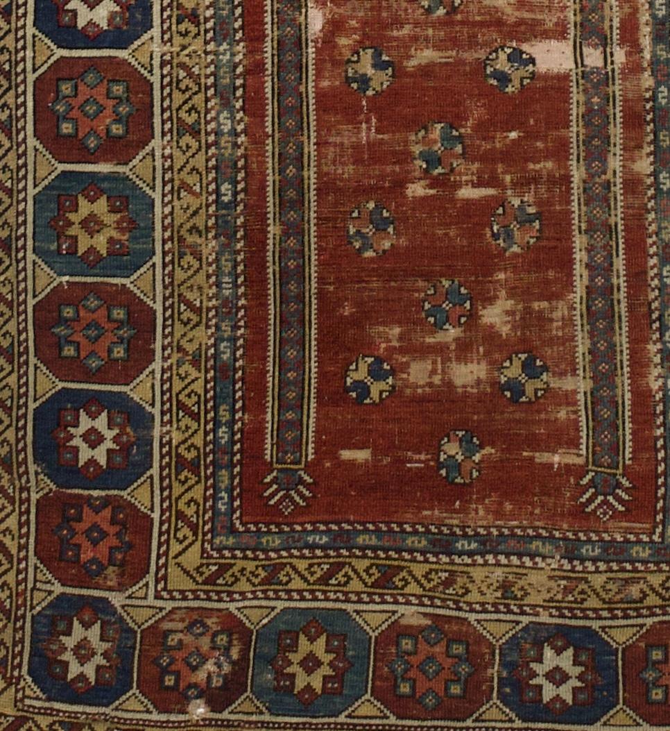 Tapis antique turc Bergama 4'0