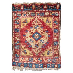 Ancien tapis turc Dazghiri Yastik, 19e siècle