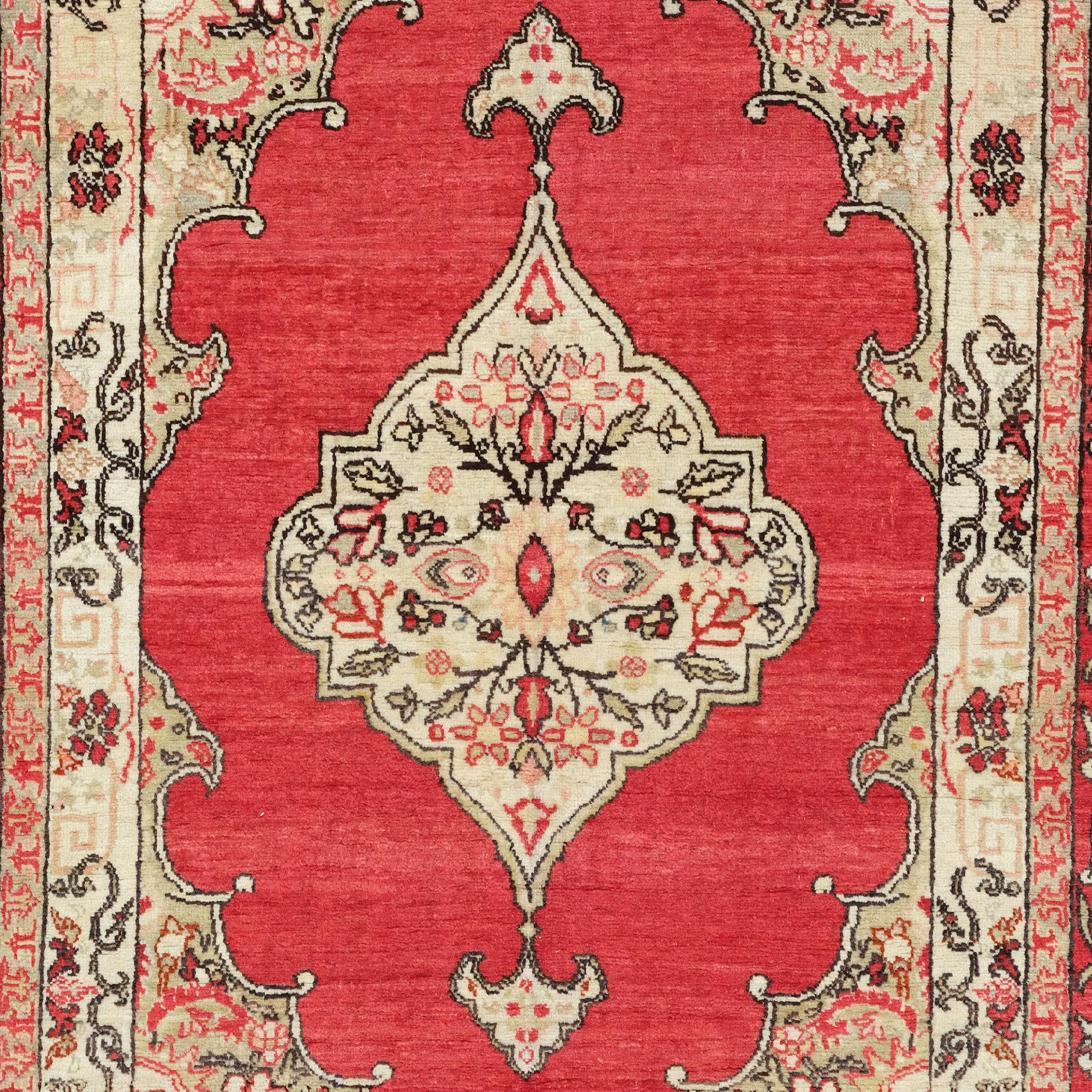 Antiker türkischer Fertek-Teppich - Fertek-Teppich des 19. Jahrhunderts, türkischer Teppich, antiker Teppich (Türkisch) im Angebot