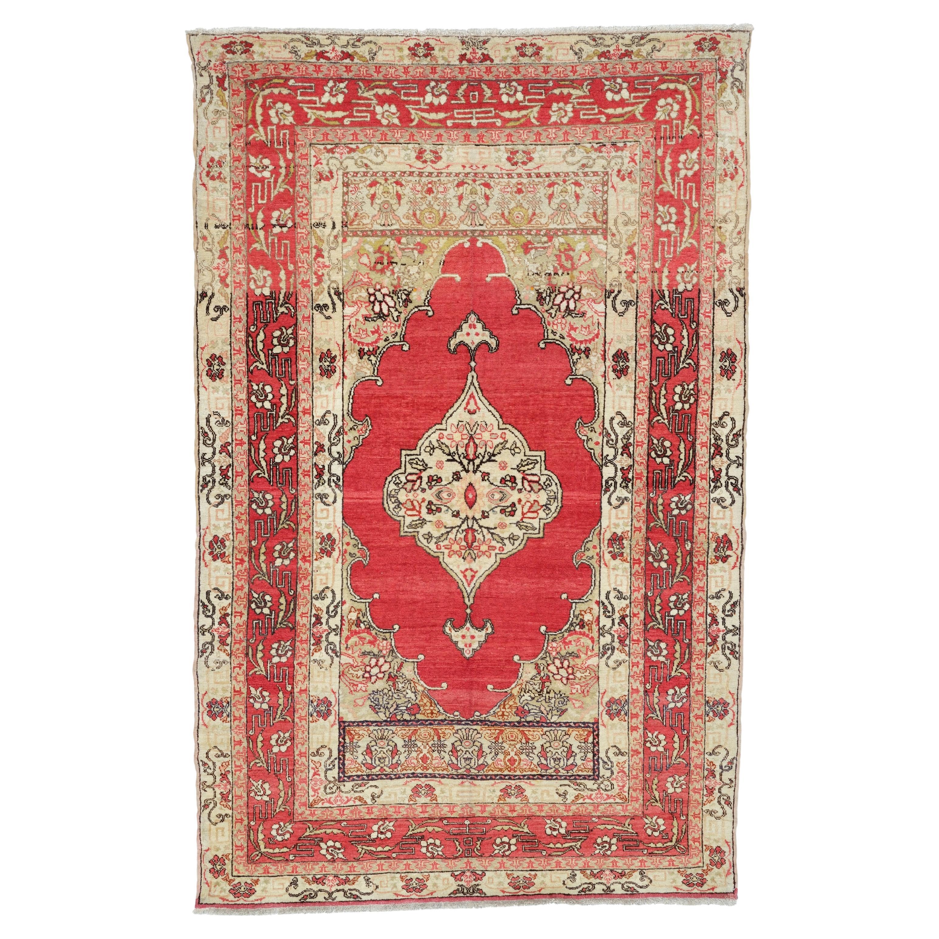 Ancien tapis turc Fertek - Tapis Fertek du 19ème siècle, tapis turc, tapis ancien en vente