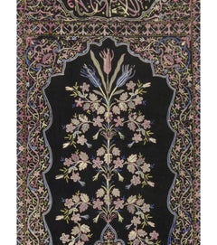 Antique Turkish Flat-Stiched Textile Tapestry