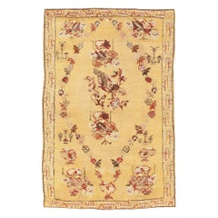Tapis turc ancien Ghiordes. Taille : 3 ft 4 in x 5 ft