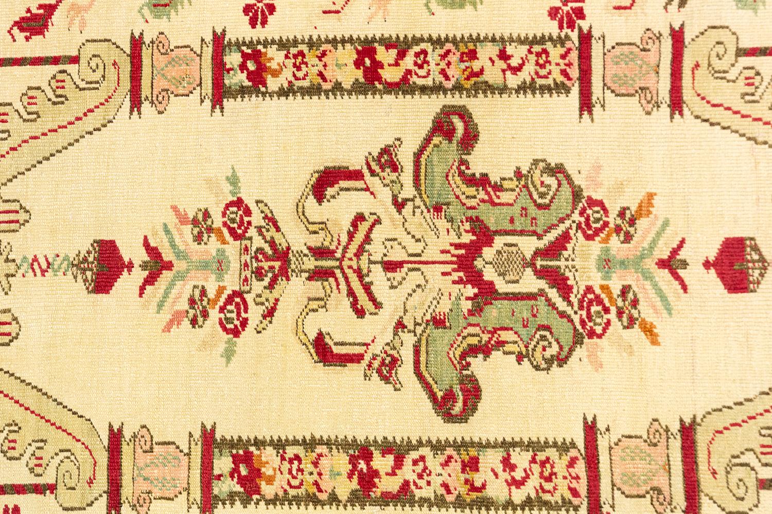 Wool Antique Turkish Ghiordes Rug, 1880-1900 For Sale