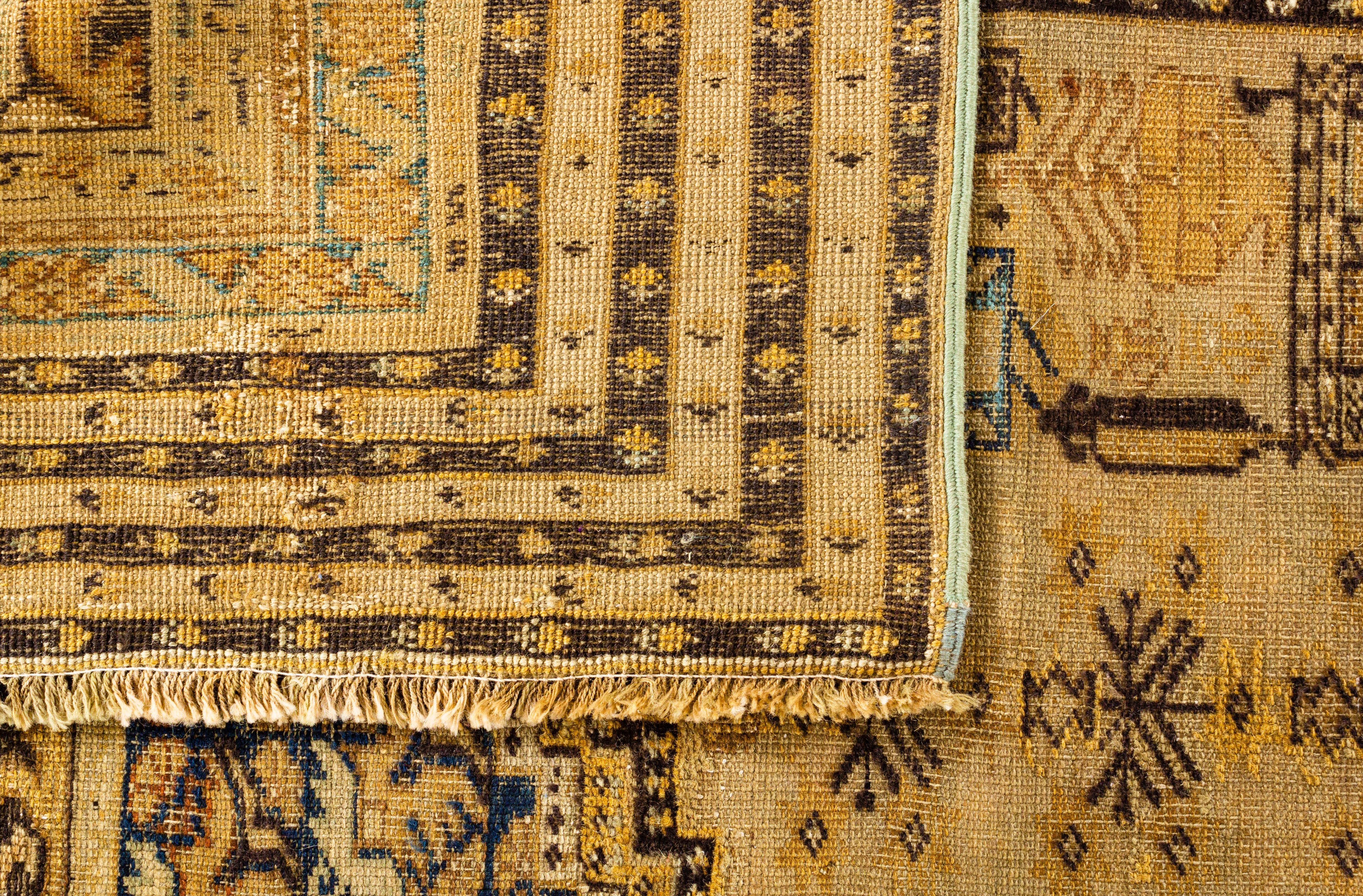 Antique Turkish Ghiordes Rug, circa 1890 4'2 x 6'3 For Sale 1