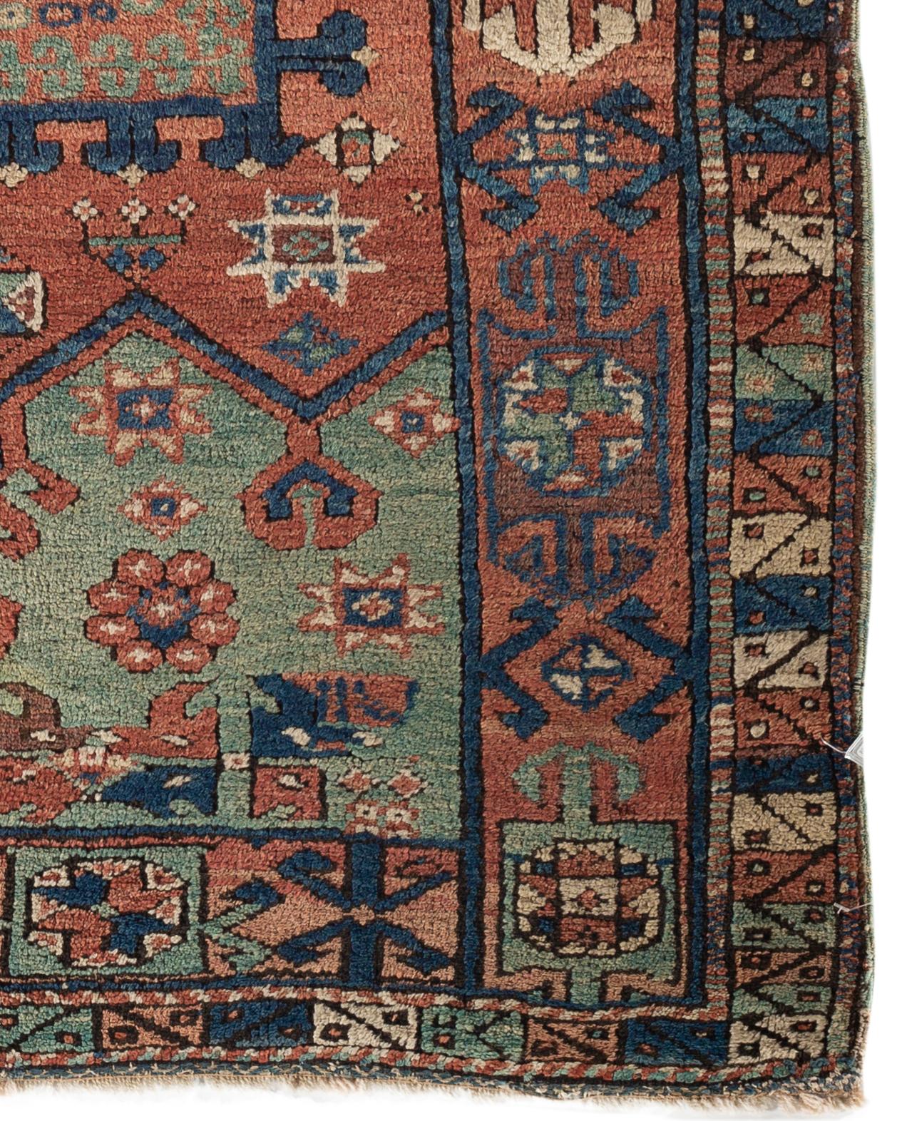 20th Century Antique Turkish Ghiordes Rug, circa 1900 For Sale