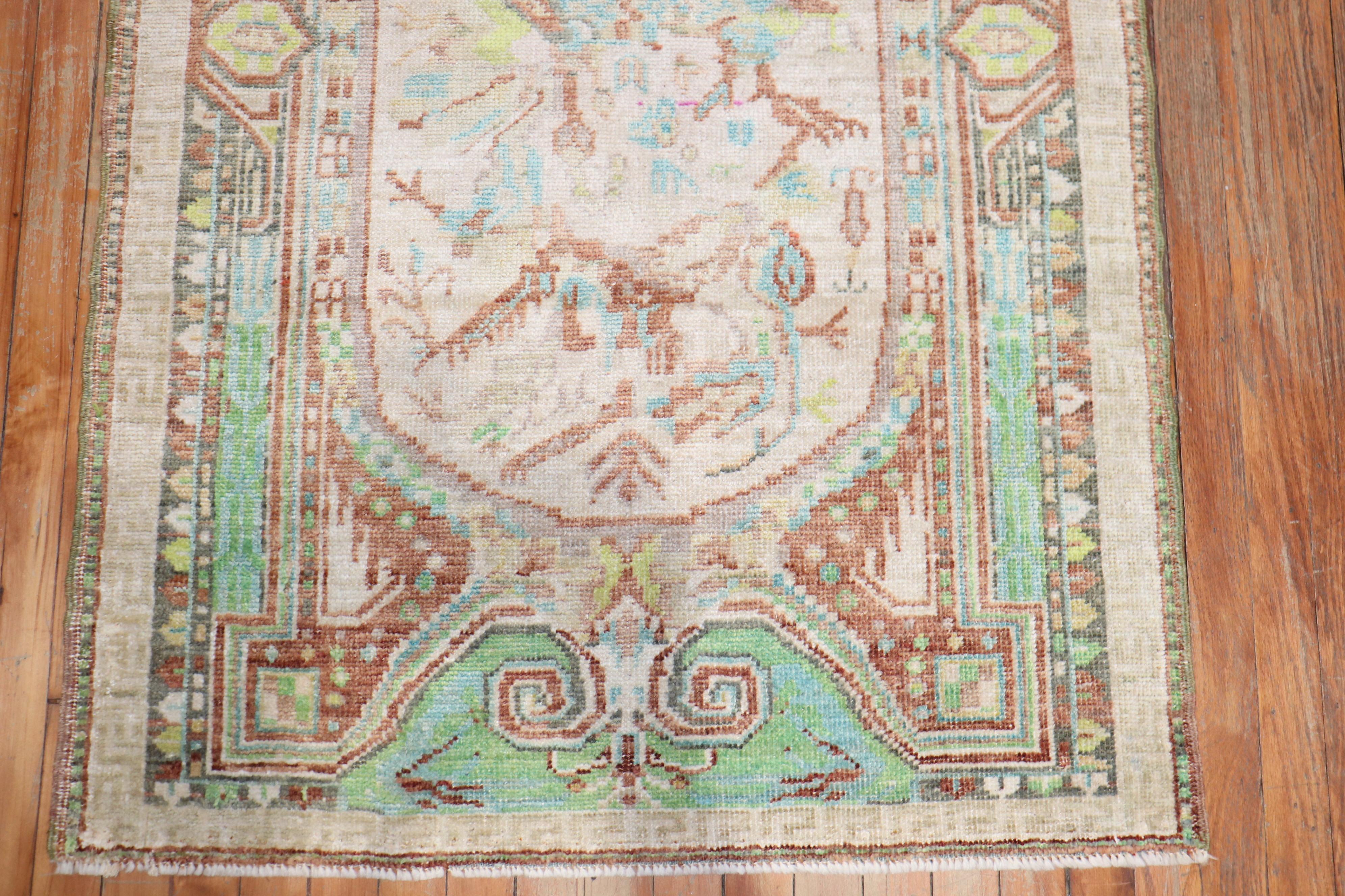 Antique Turkish Ghiordes Rug In Good Condition In New York, NY