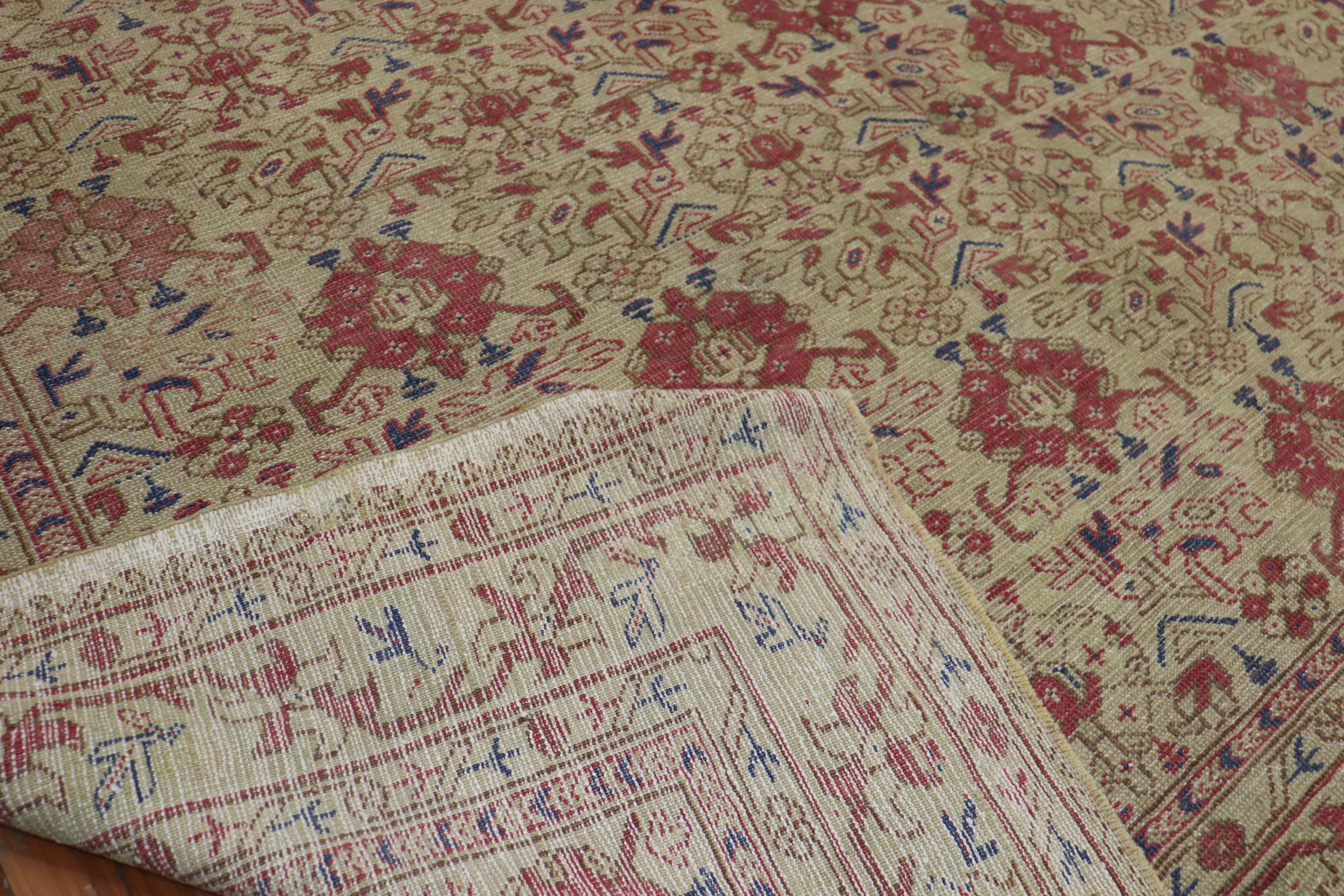 Antiker türkischer Ghiordes-Teppich (Handgeknüpft) im Angebot