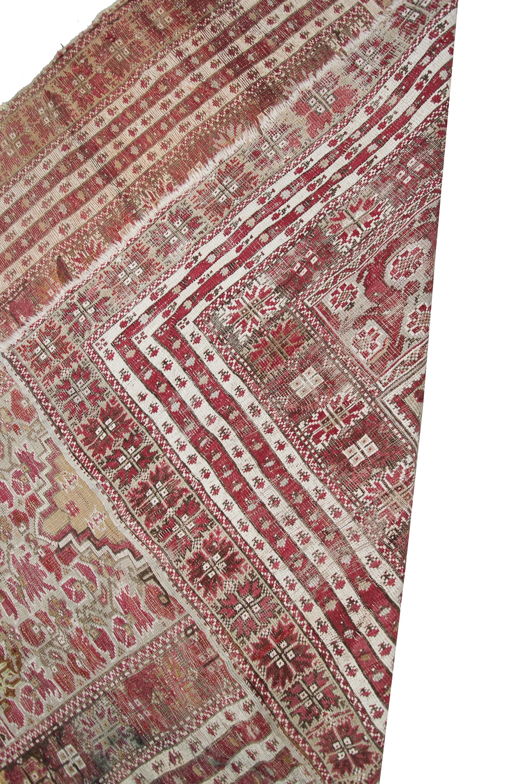 Antiker türkischer Gordis-Teppich, Sammlerteppich aus Wolle im Angebot 6