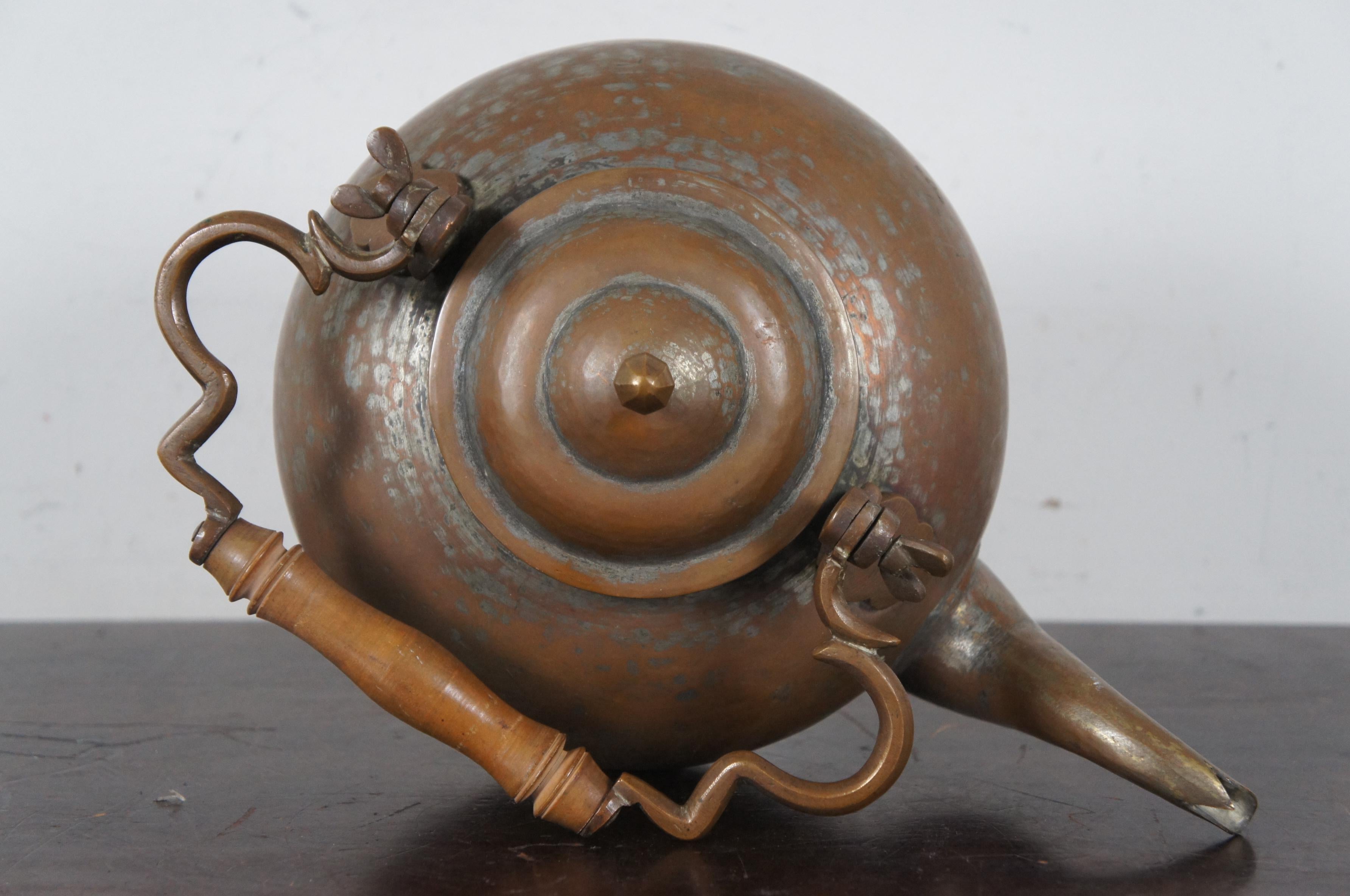 antique kettle pots