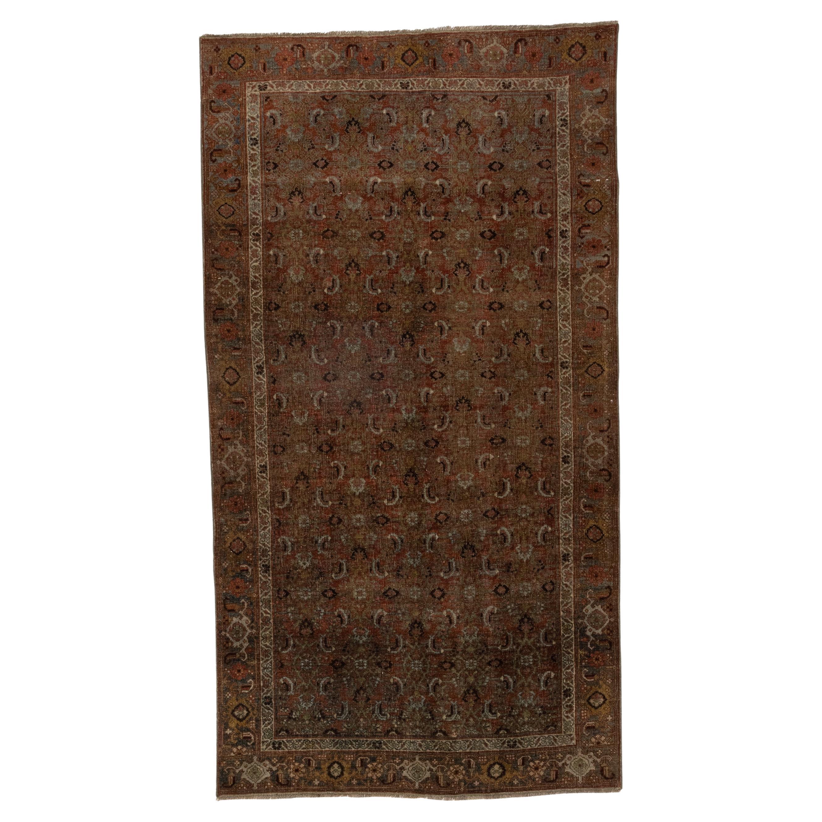 Antique Turkish Hand-Knotted Rug For Sale
