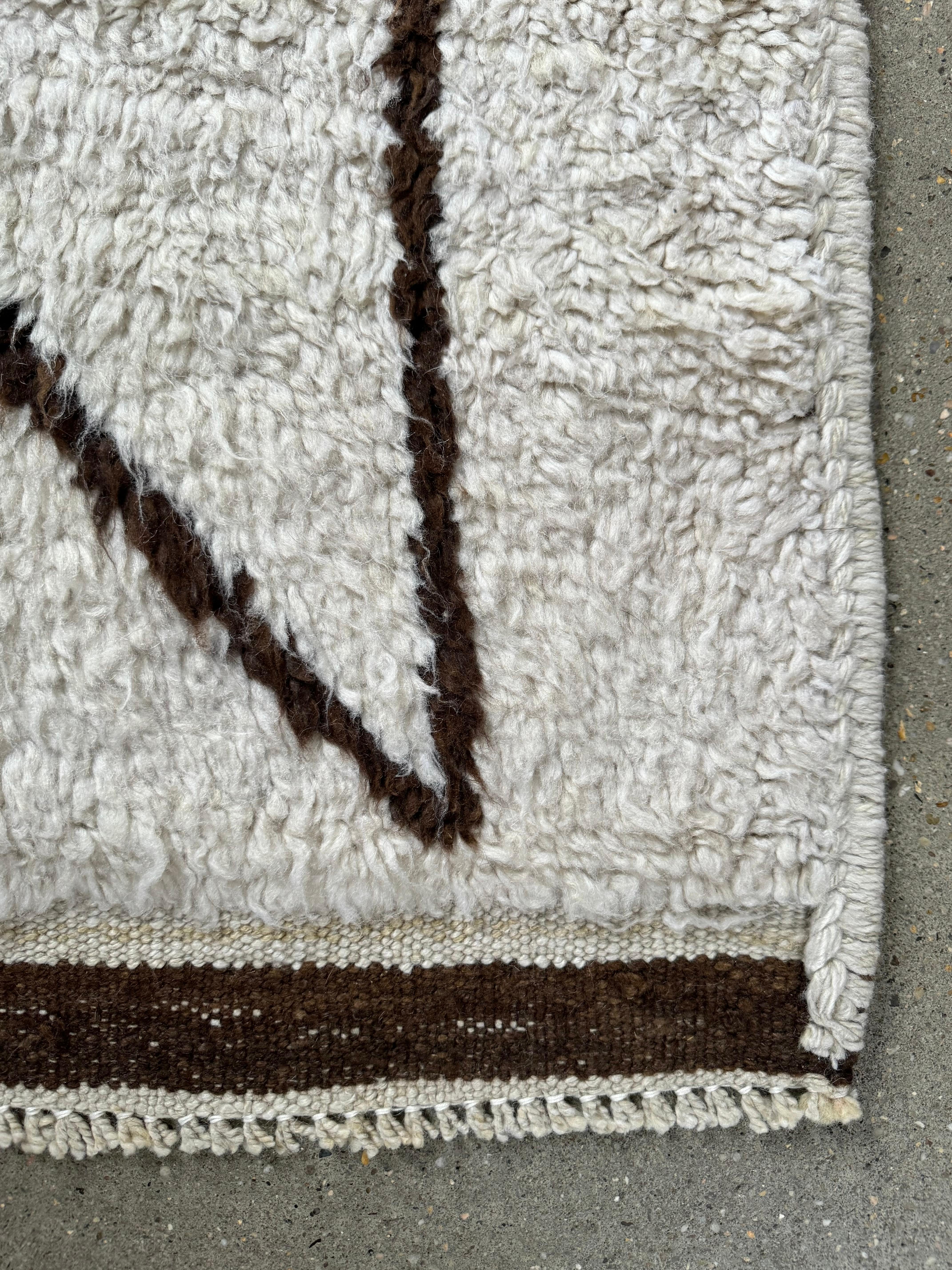 Turc Chemin de table antique en laine nouée à la main 6 en vente