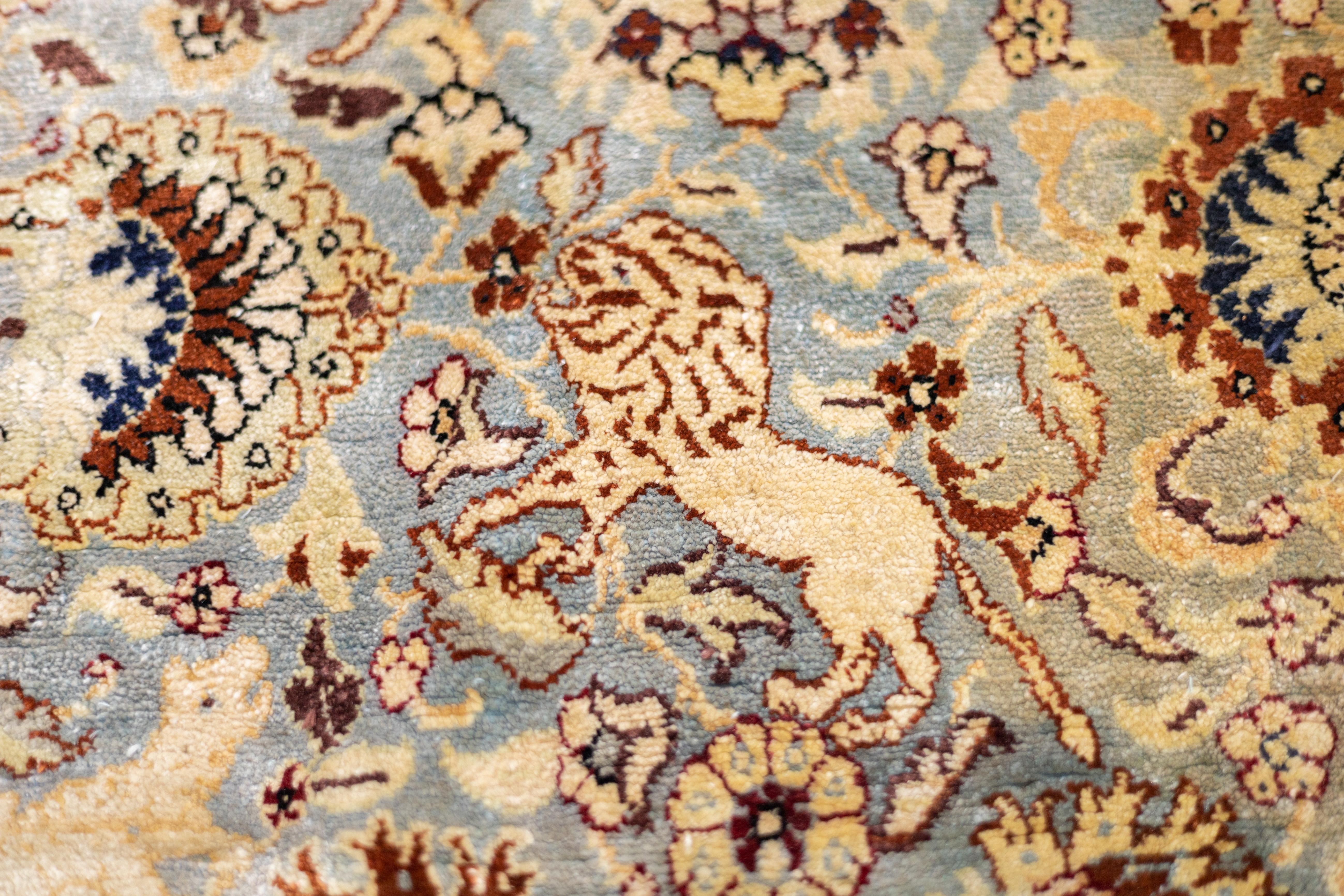 Tapis antique turc Hereke 6'10