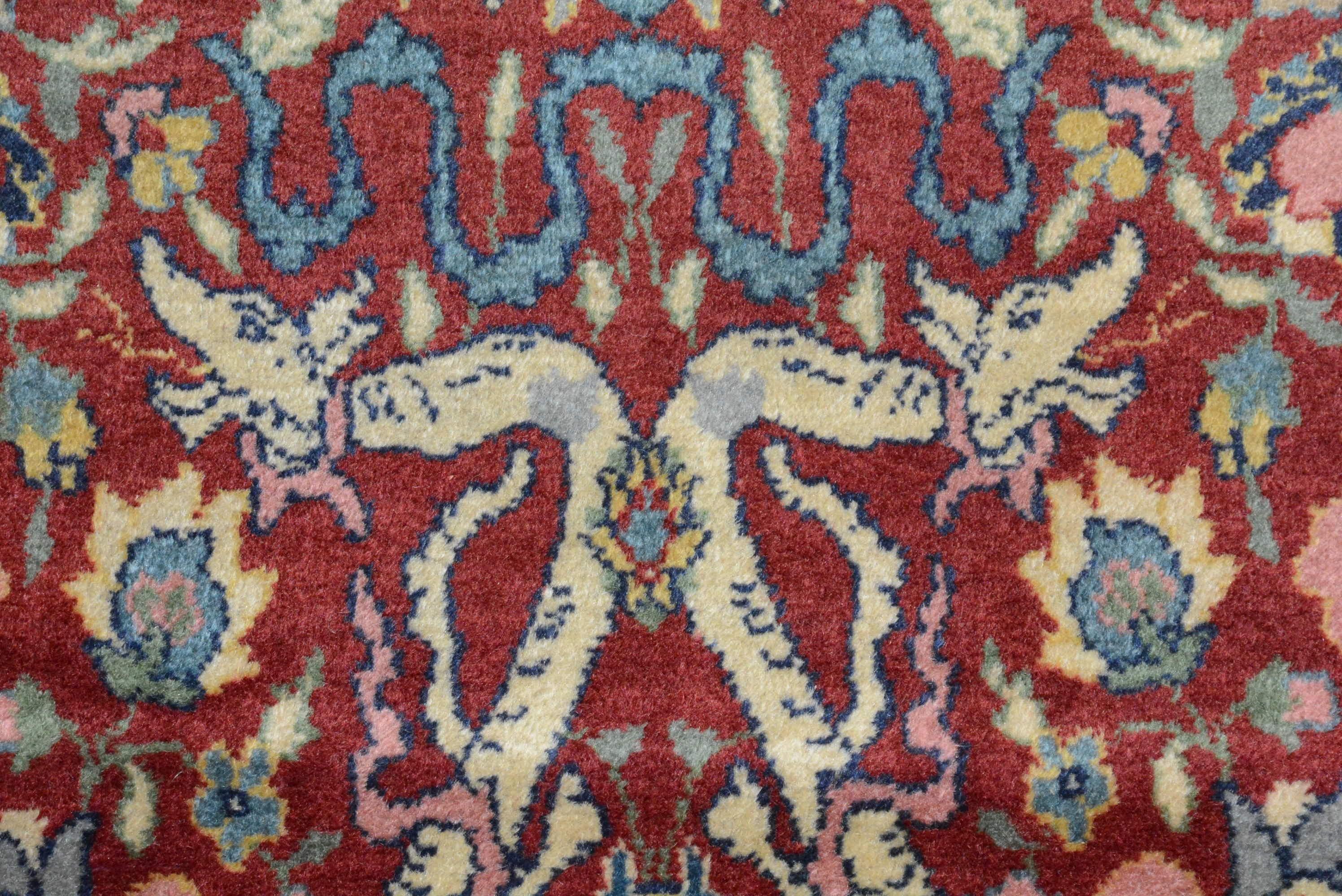 Antiker türkischer Hereke-Teppich (Gewebt) im Angebot