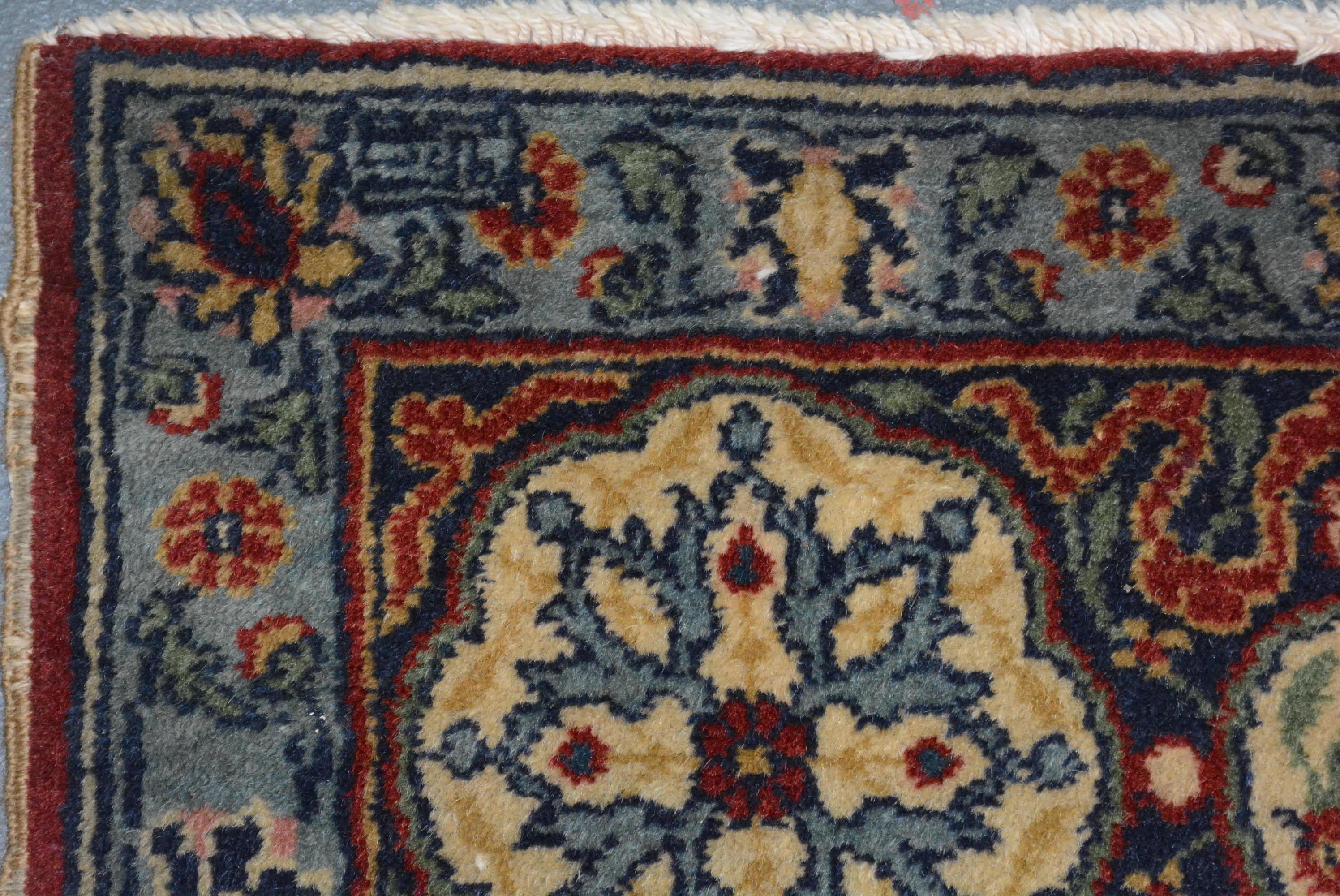 Wool Antique Turkish Hereke Rug For Sale