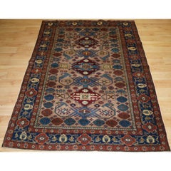 Antique Turkish Kayseri Rug with Traditional Caucasian 'Kuba' Region Design