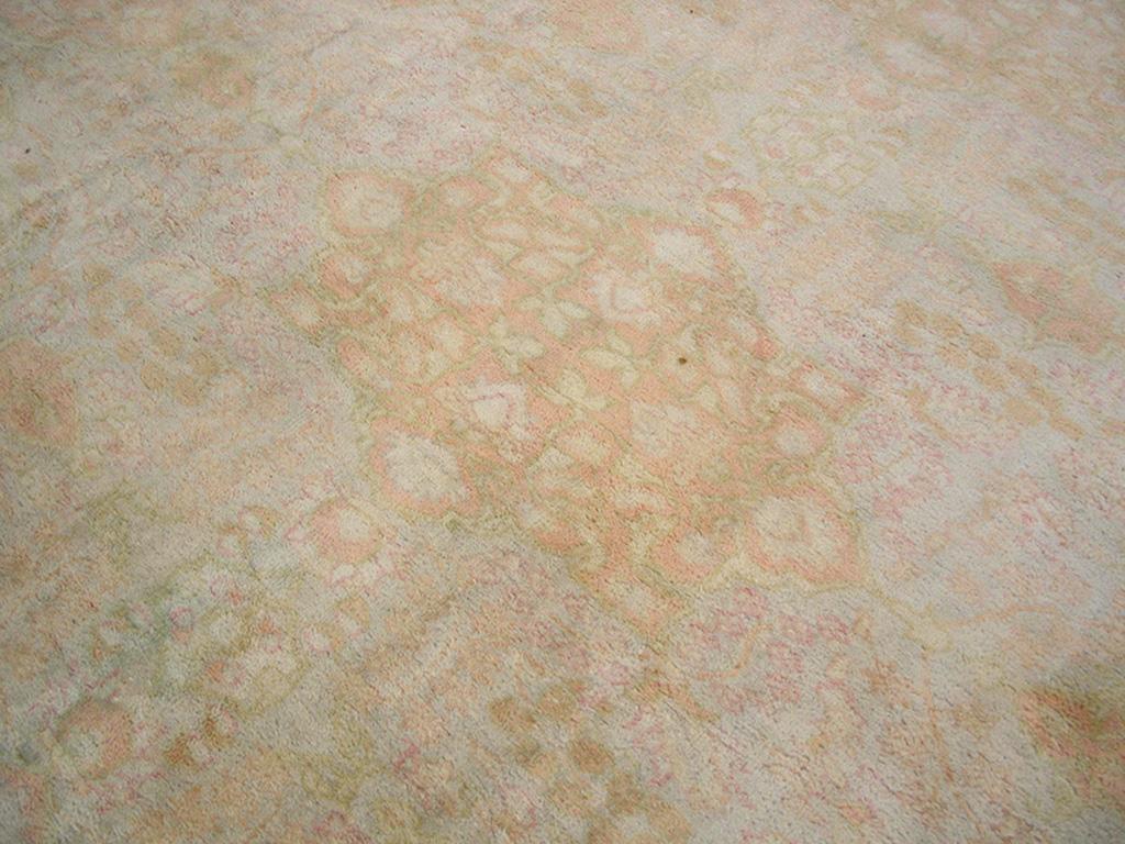 Early 20th Century Turkish Cotton Kayseri Carpet ( 9' x 12'6