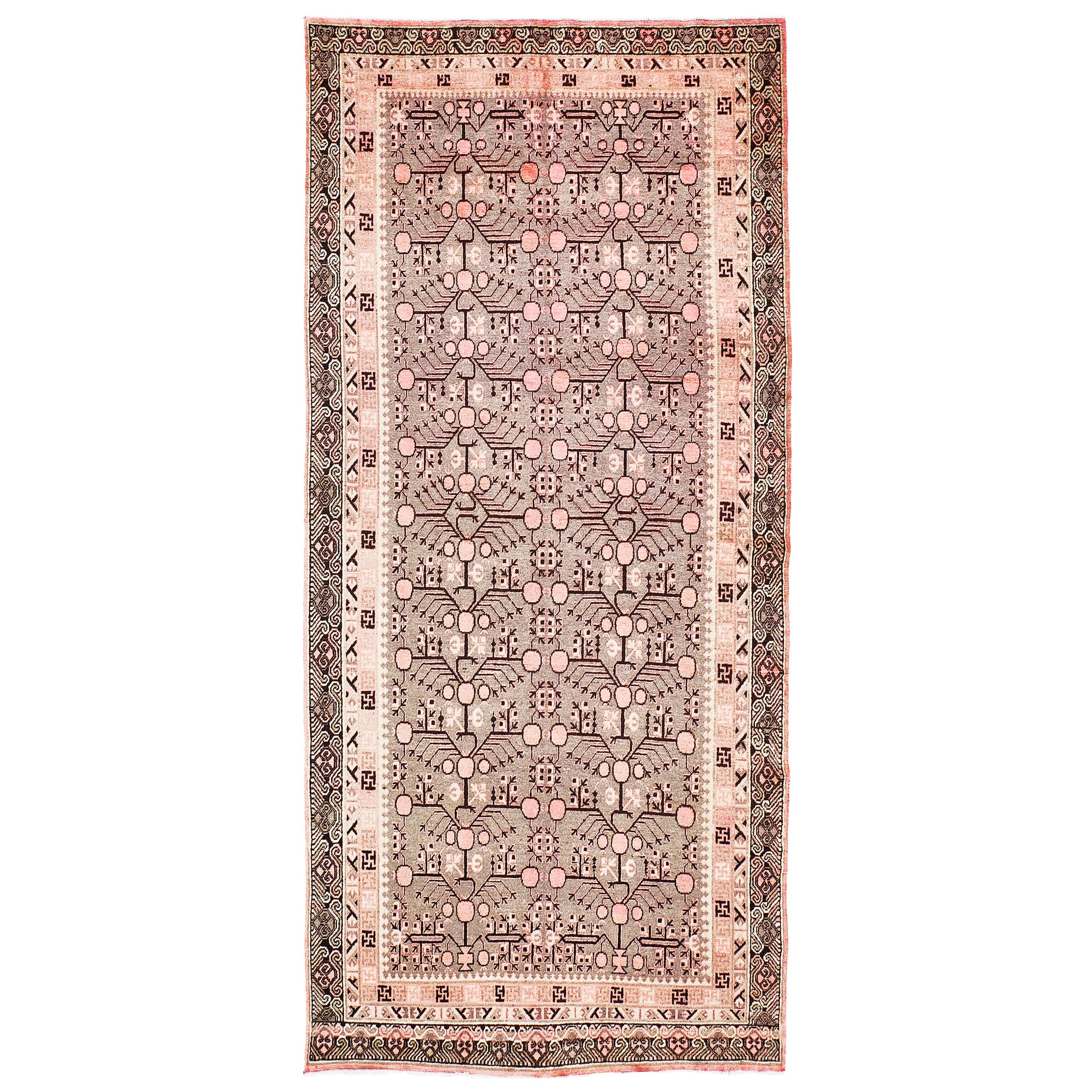 Antique Turkish Khotan Runner For Sale